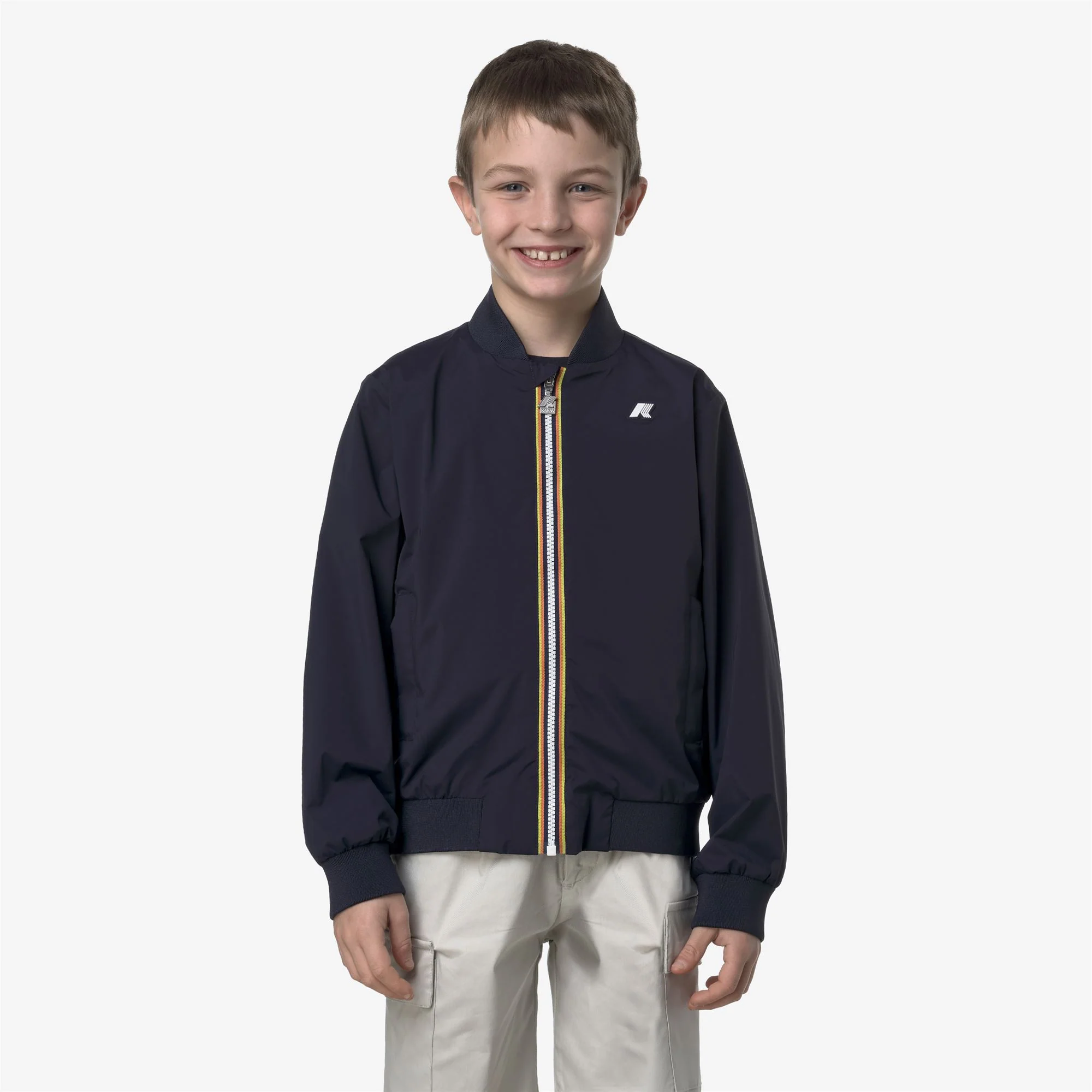 P. AORELIAN STRETCH NYLON JERSEY - Jackets - Mid - Kid unisex - BLUE DEPTH - Image 2