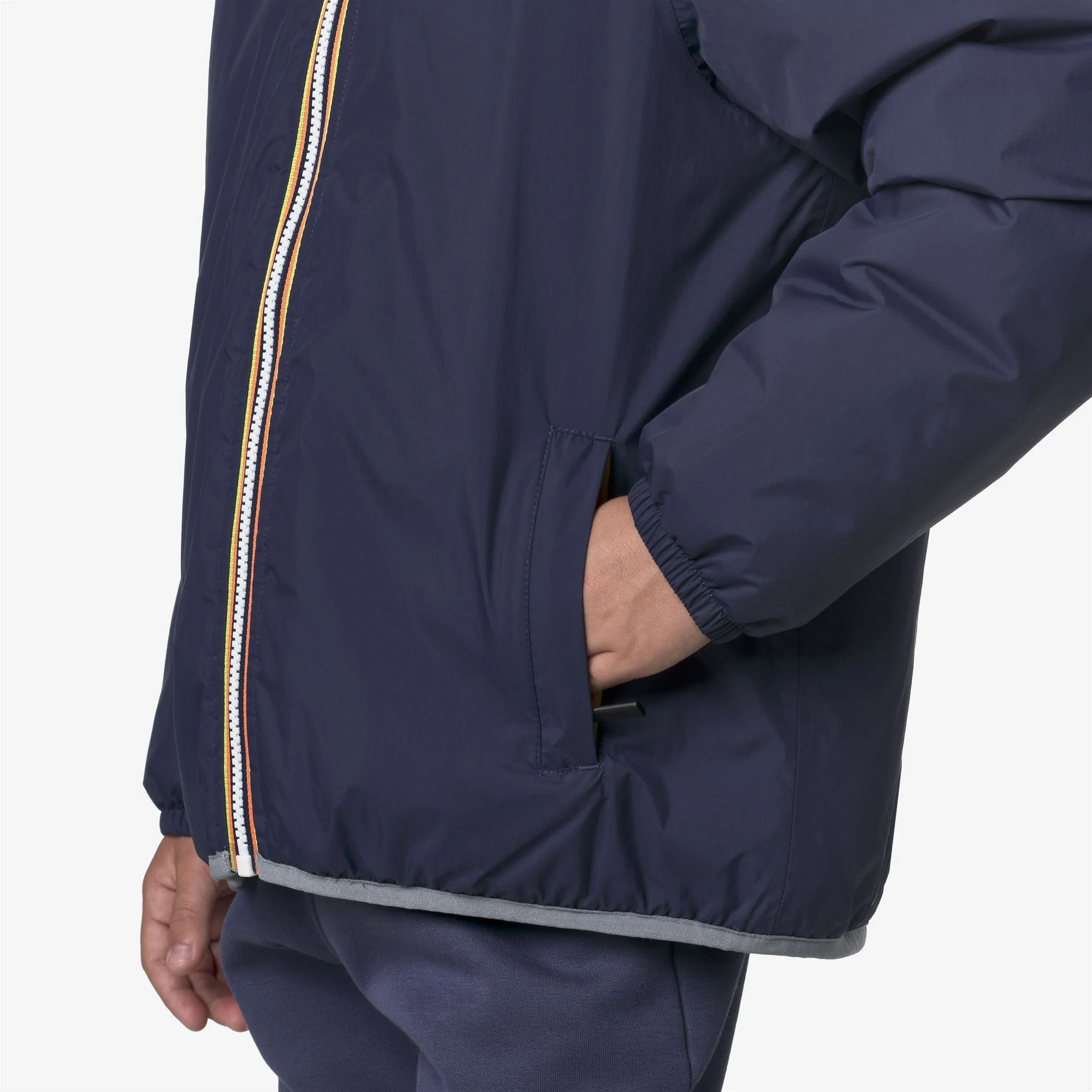 P. LE VRAI 4.0 CLAUDE ORSETTO - Jackets - Mid - Kid unisex - BLUE DEEP COBALT-GREY MD - Image 2