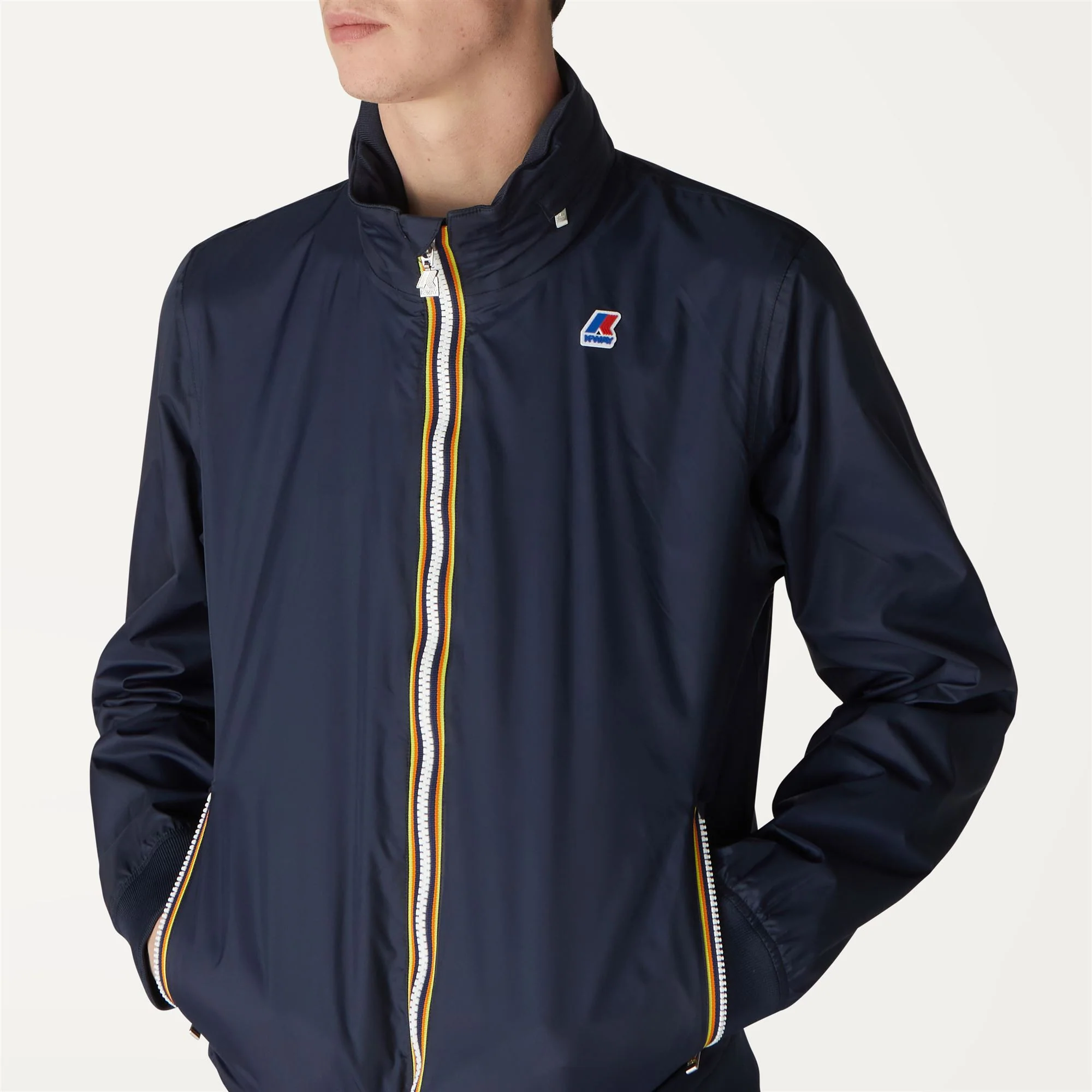 AMAURY NYLON JERSEY - Jackets - Short - Man - BLUE DEPTH