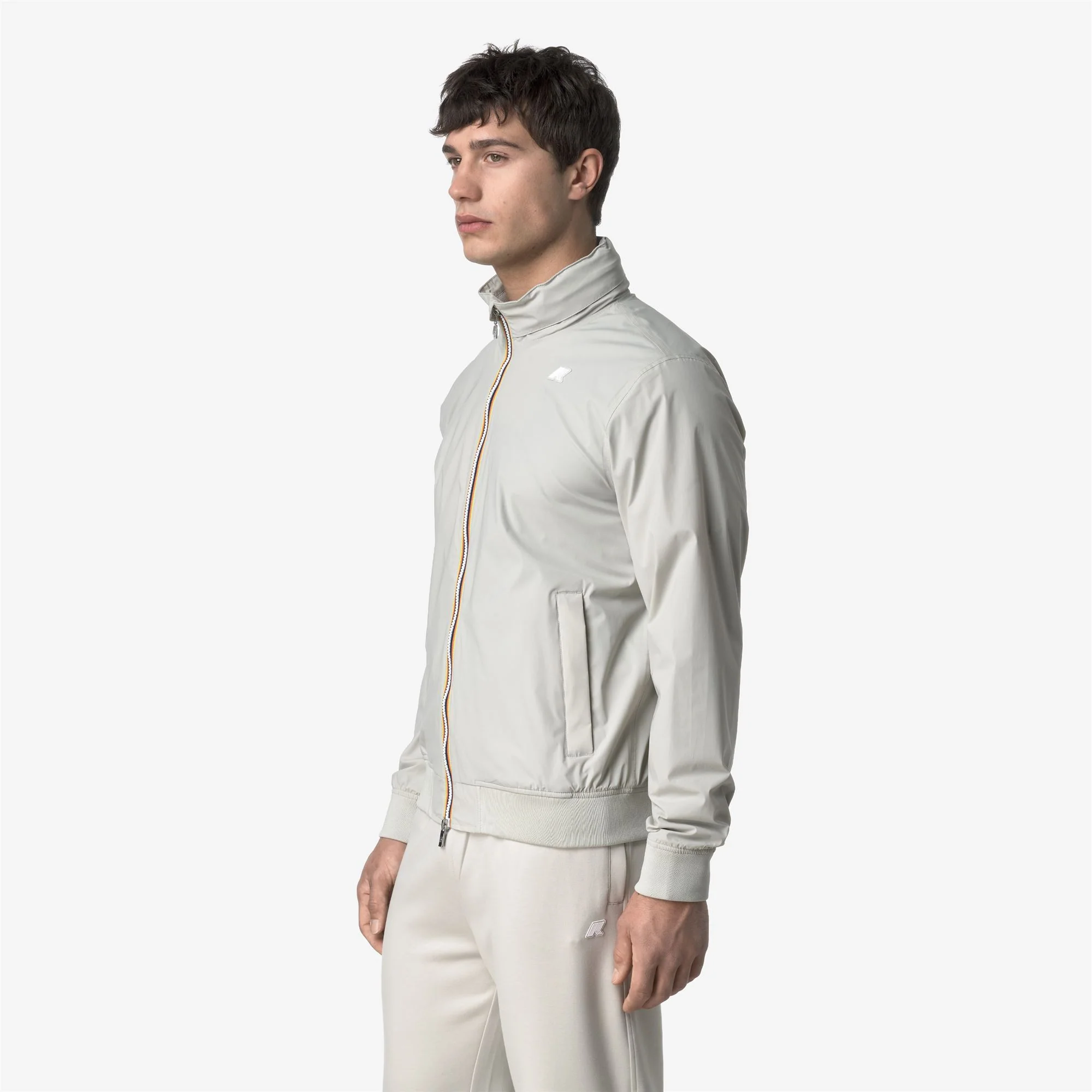 AMAURY STRETCH NYLON JERSEY - Jackets - Short - Man - BEIGE LT