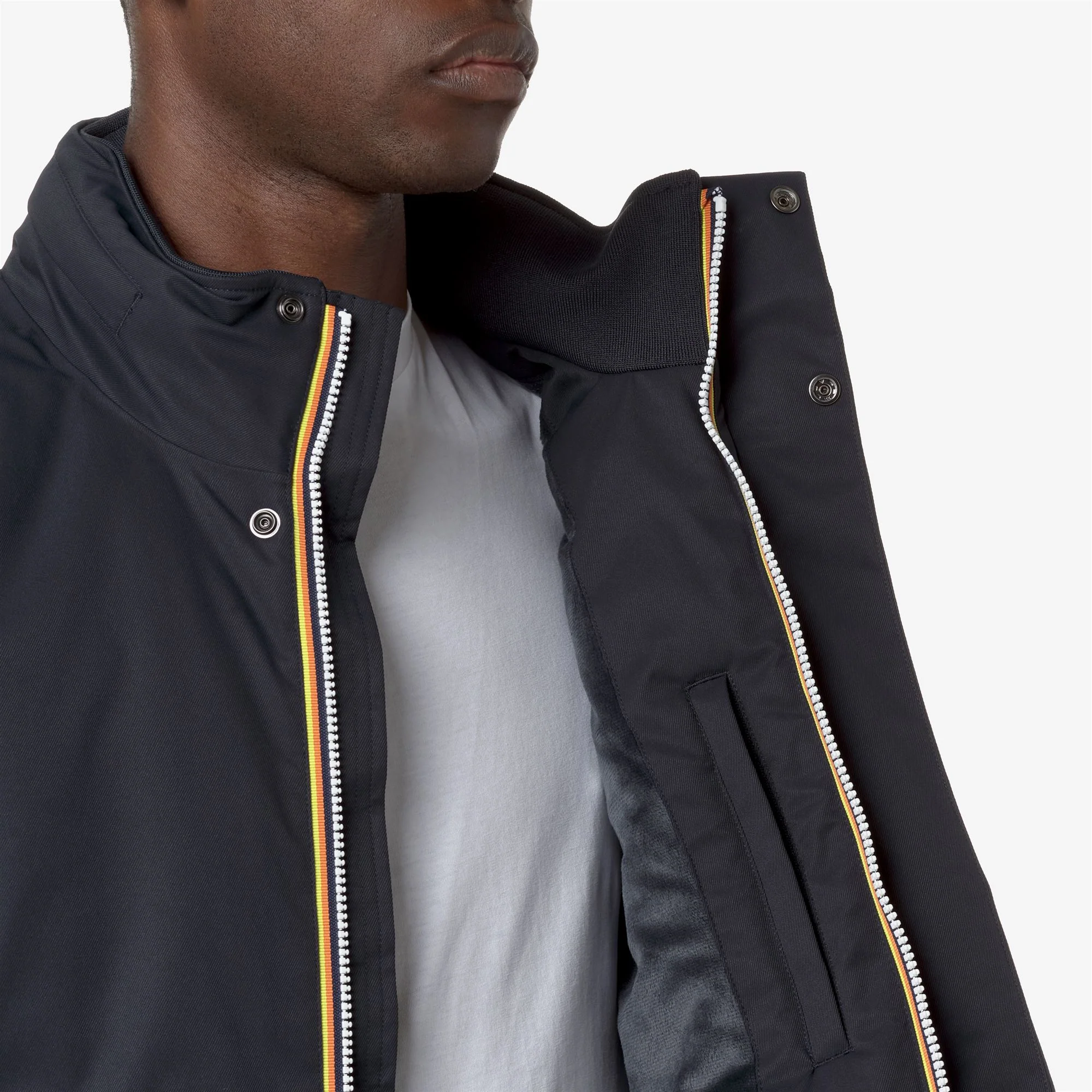 AMAURY TWILL MARMOTTA - Jackets - Short - Man - BLUE D-BLUE A - Image 4