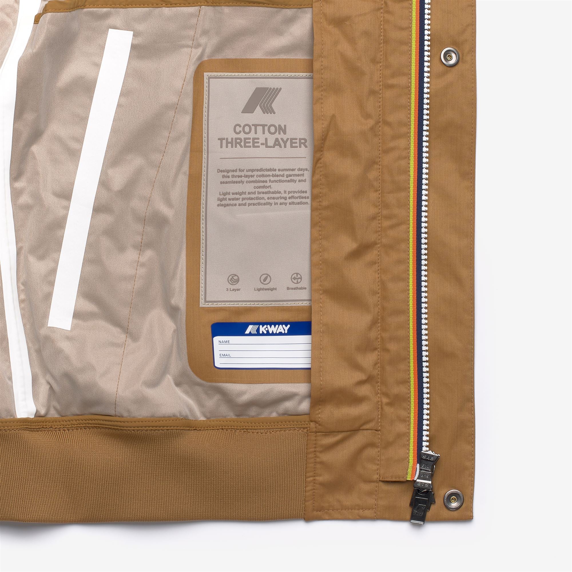 ARSENE COTTON 3LAYERS - Jackets - Short - Man - BROWN BISTRE