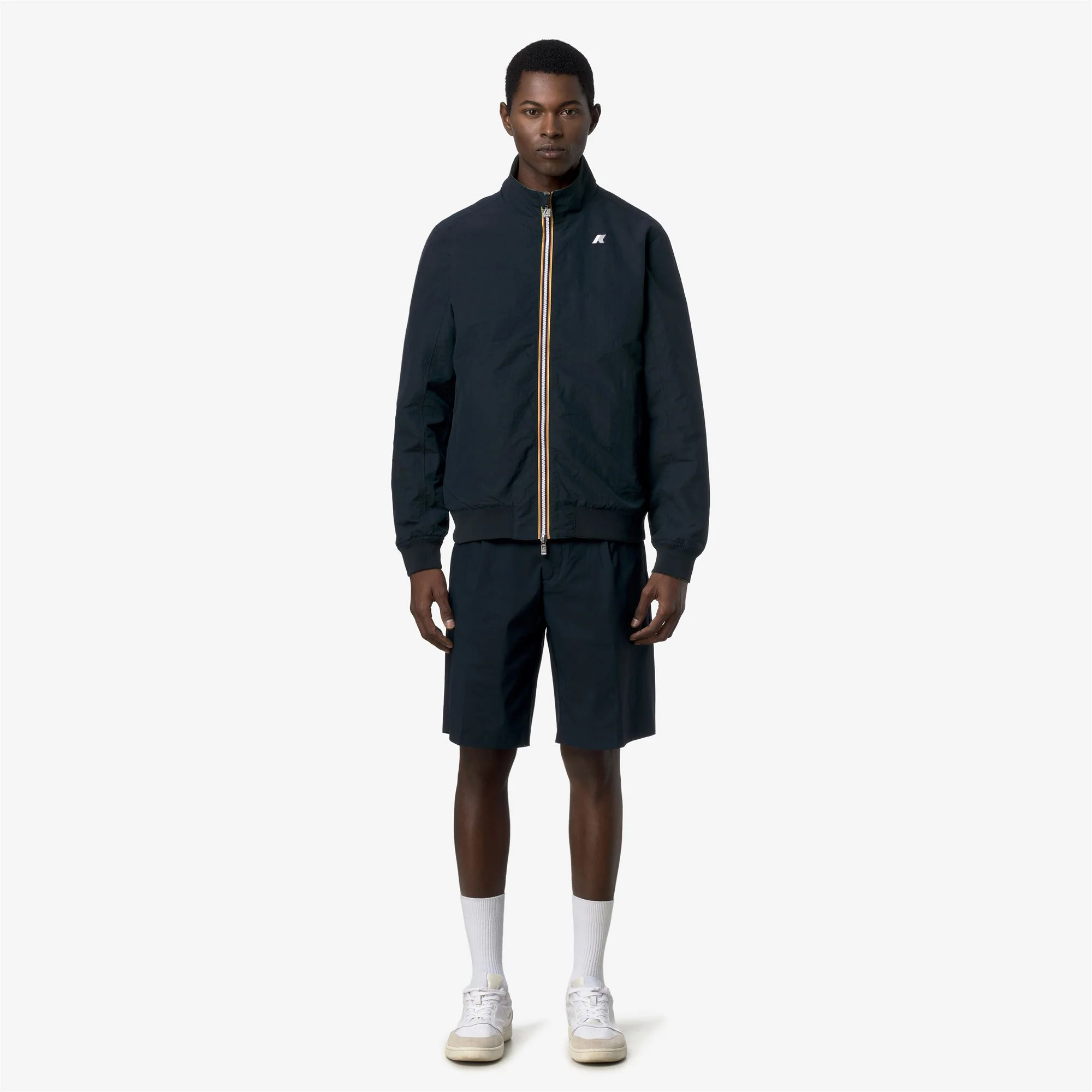 ARSENE COTTON REVERSIBLE - Jackets - Short - Man - BLUE DEPTH-GREEN LICHEN - Image 6