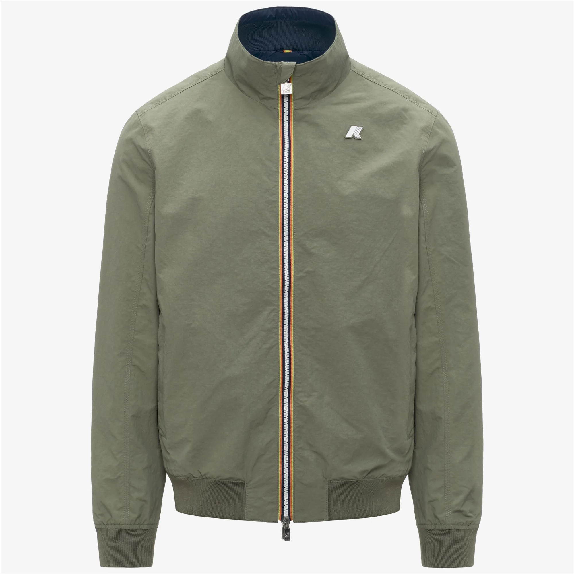 ARSENE COTTON REVERSIBLE - Jackets - Short - Man - GREEN LICHEN-BLUE INSIGNIA - Image 5