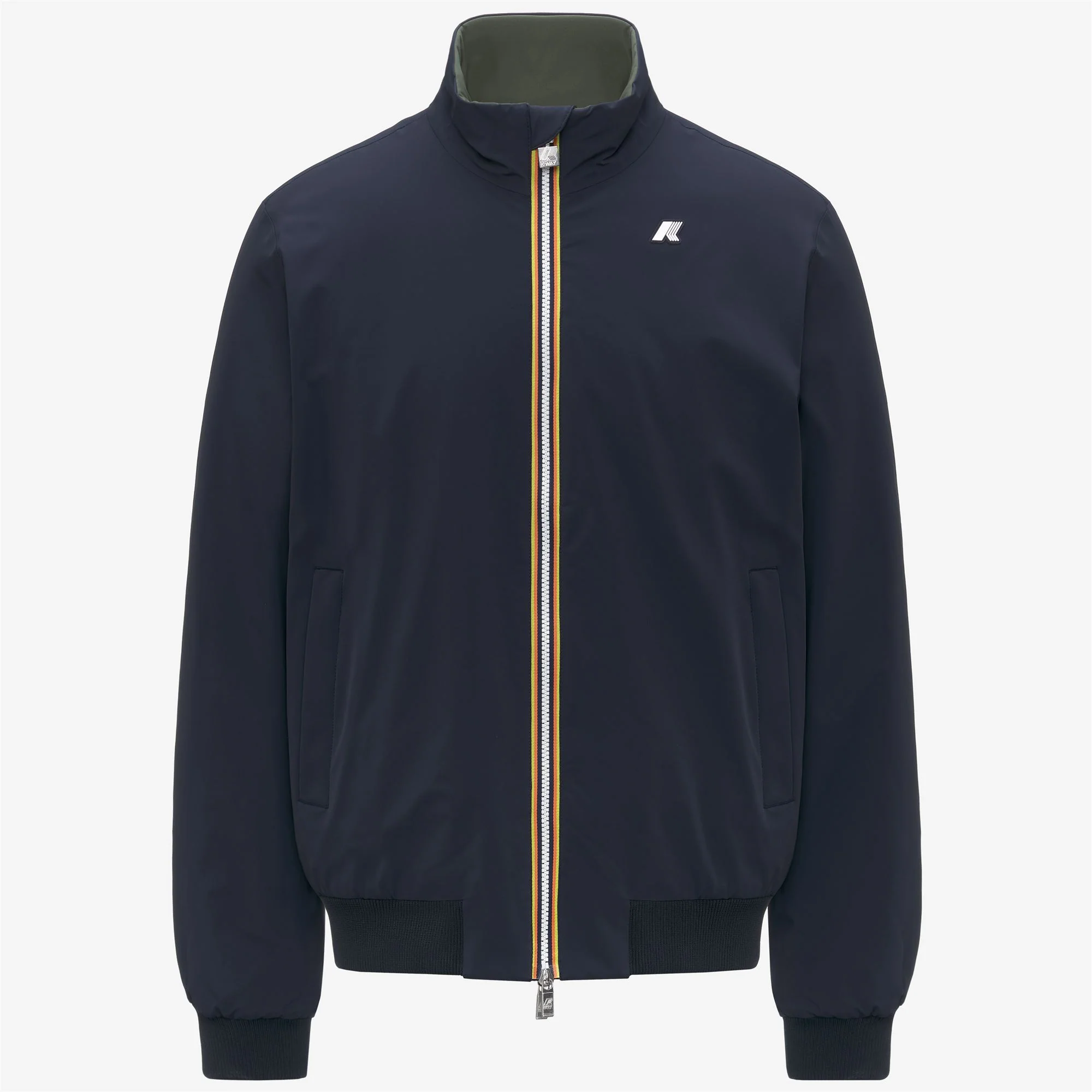 ARSENE ST WARM REVERSIBLE - Jackets - Short - Man - BLUE DEPTH-GREEN BLACKISH