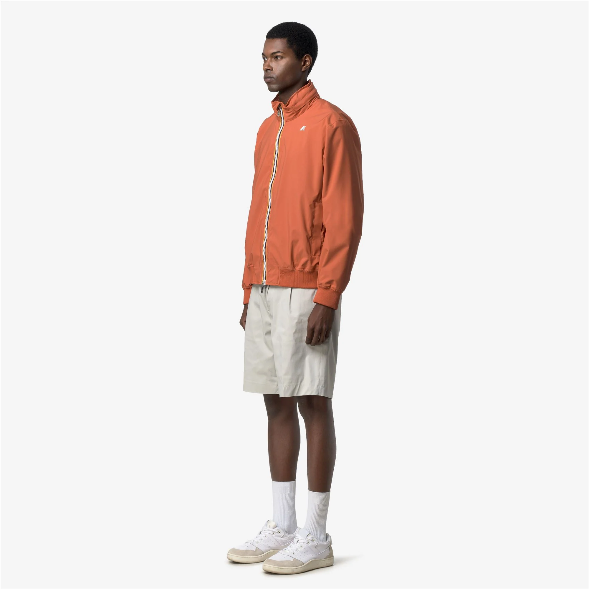 ARSENE STRETCH DOT - Jackets - Short - Man - ORANGE BROWNISH - Image 5