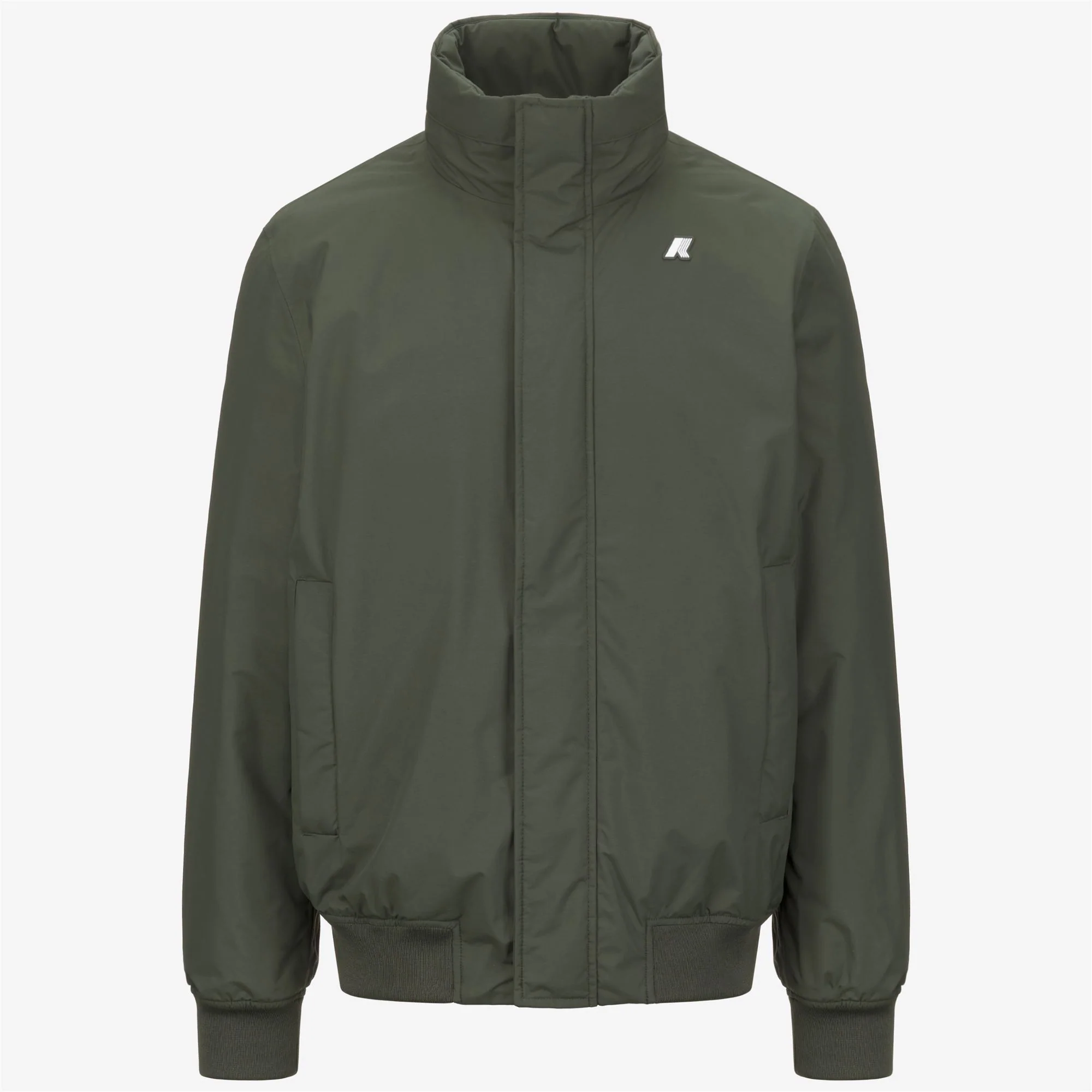 ARSENE WARM OTTOMAN - Jackets - Short - Man - GREEN BLACKISH