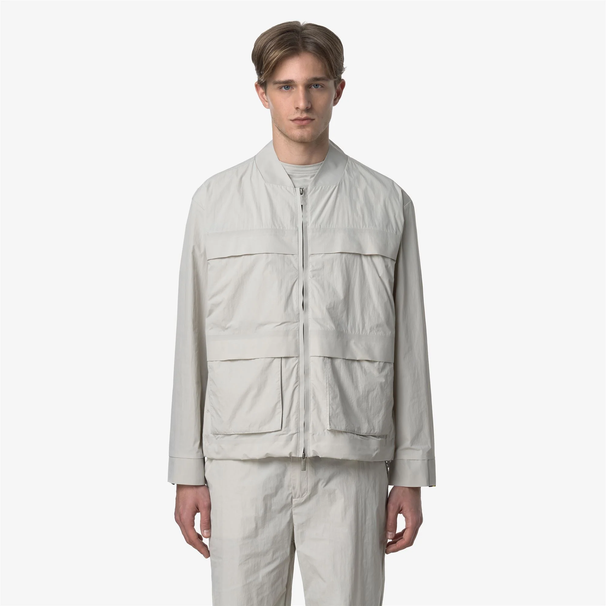 BARION COTTON LIKE - Jackets - Short - Man - BEIGE LT