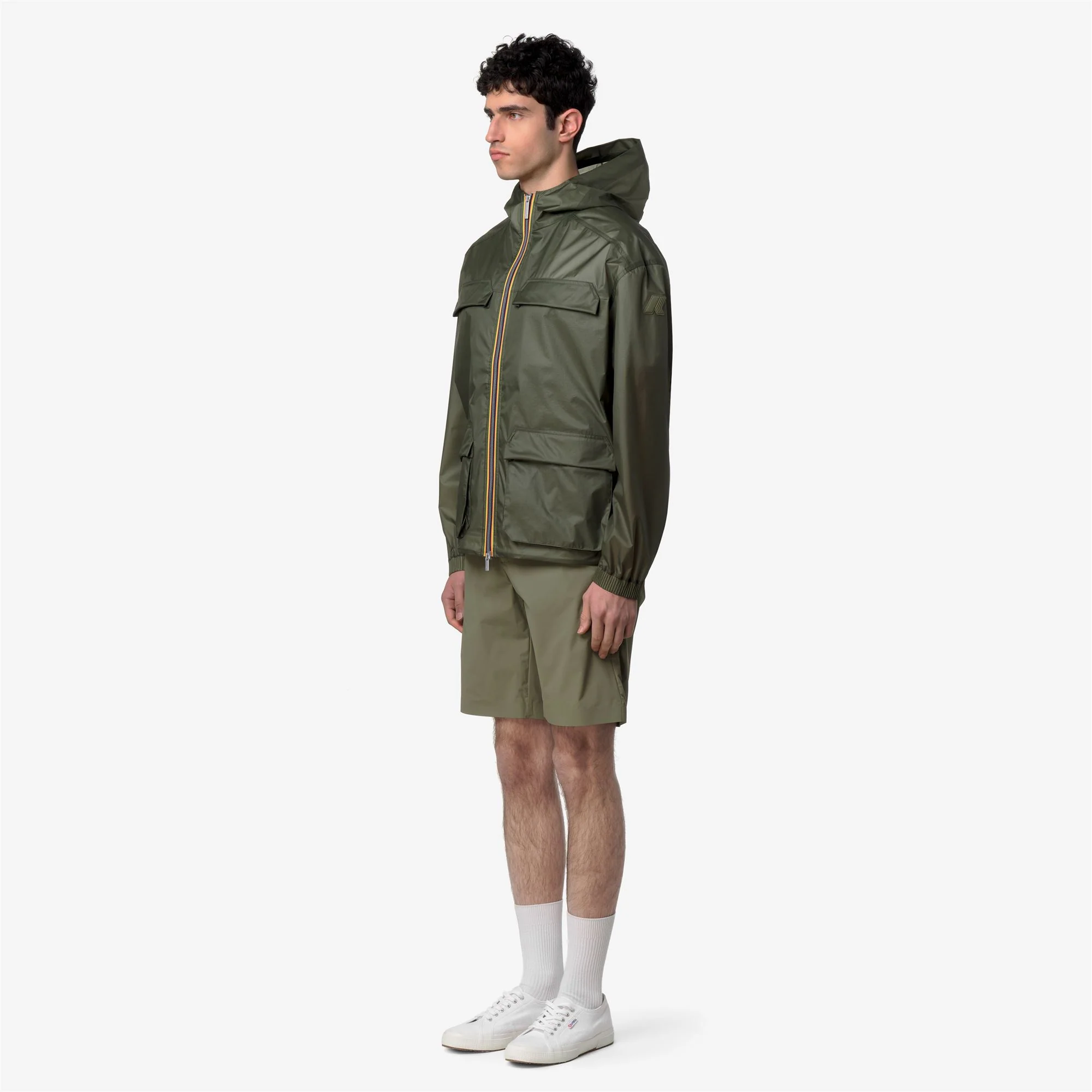 CLAD EXTRA LIGHT 3L - Jackets - Short - Man - GREEN LICHEN
