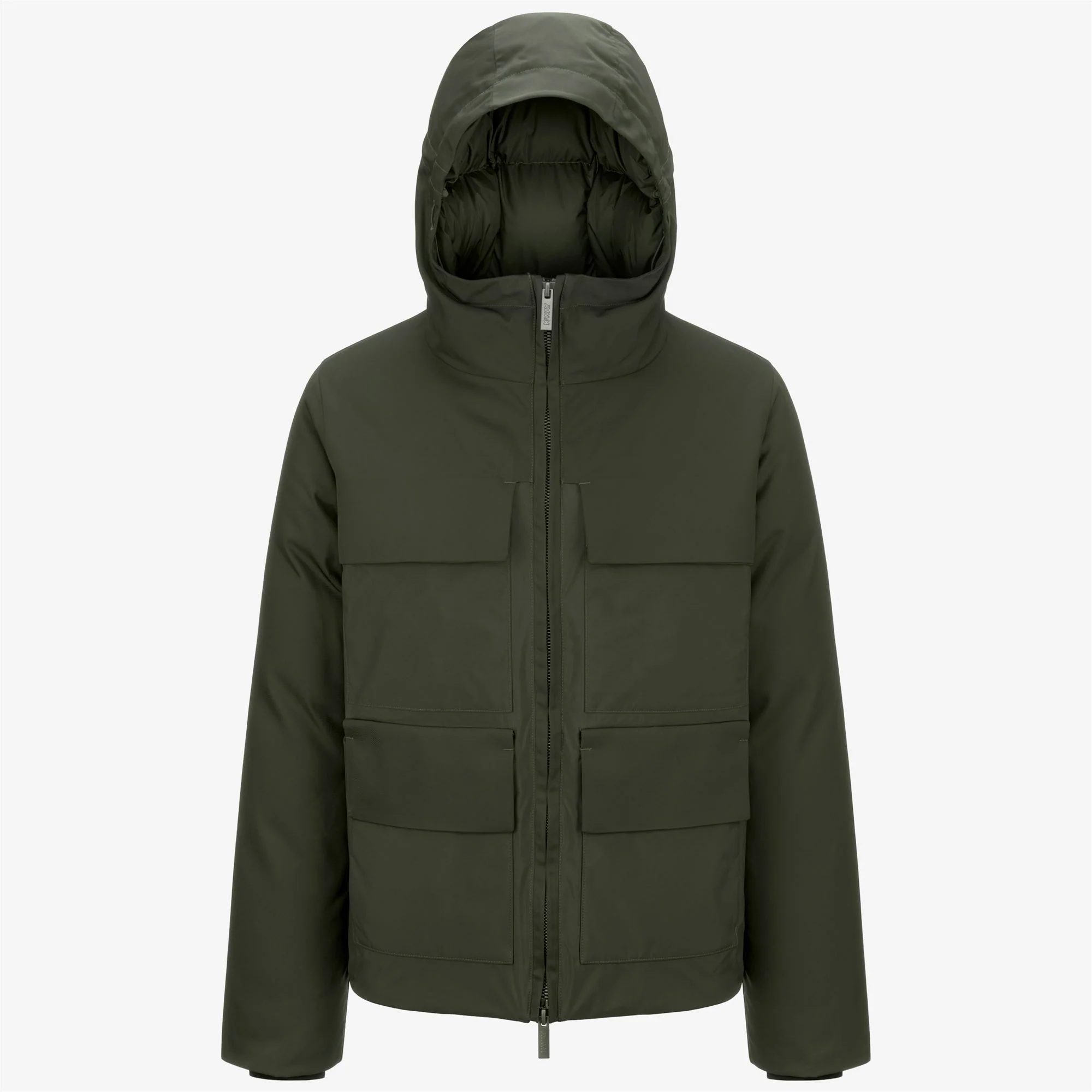 HODIN FABRIC MIX - Jackets - Short - Man - GREEN BLACKISH - Image 4