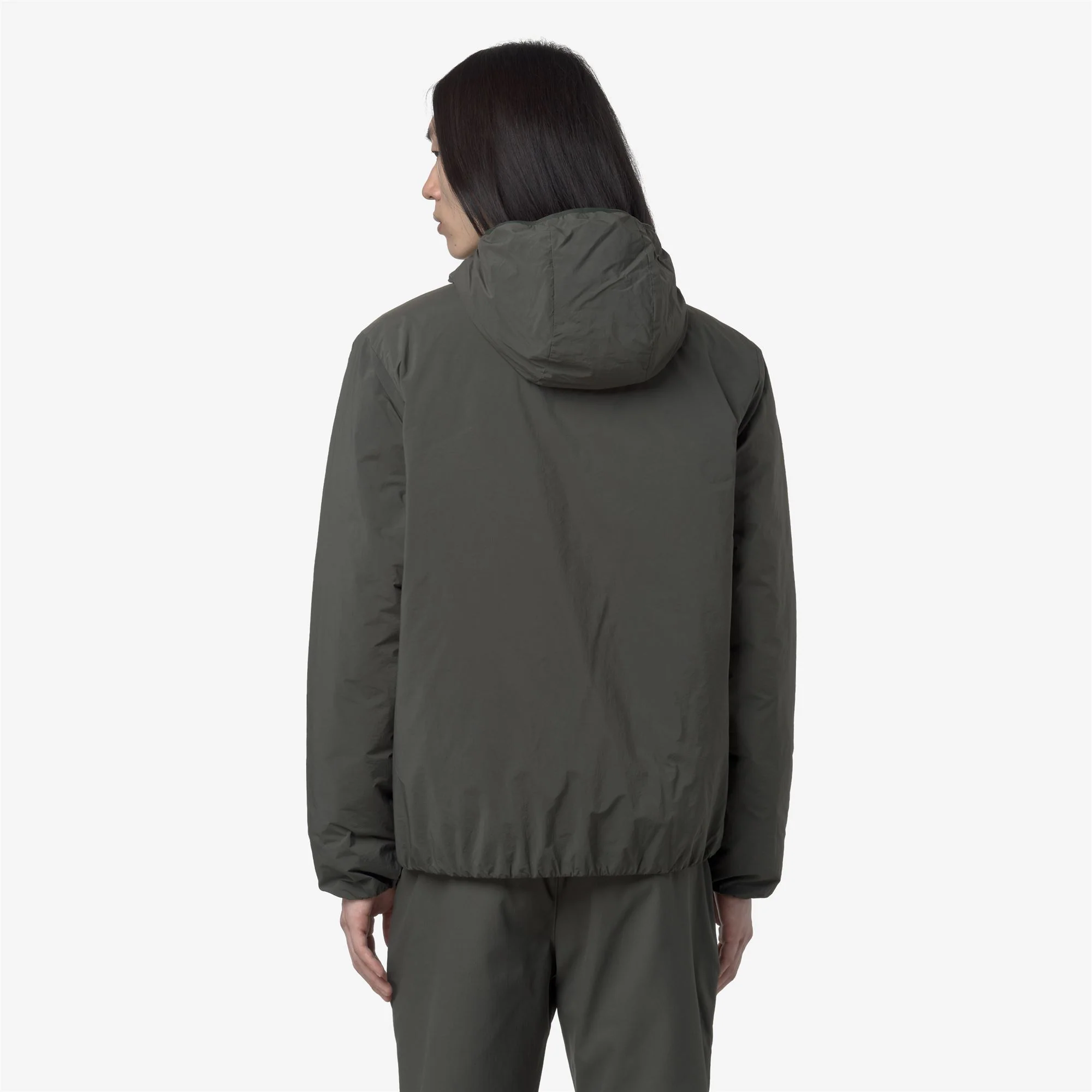 JACK PLAIN WARM - Jackets - Short - Man - GREEN BLACKISH