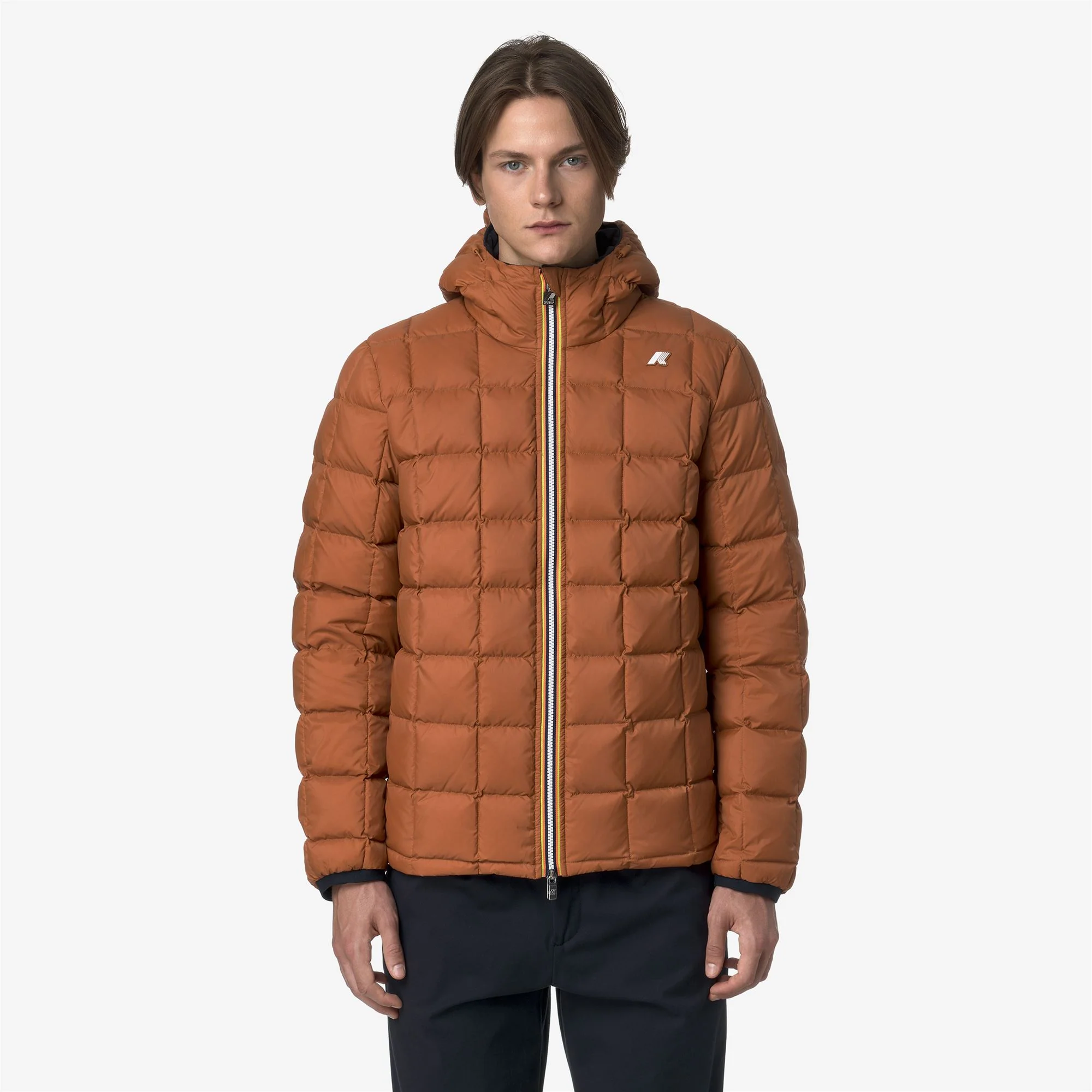 JACK ST THERMO REVERSIBLE - Jackets - Short - Man - BLUE DEPTH-ORANGE ADOBE - Image 5