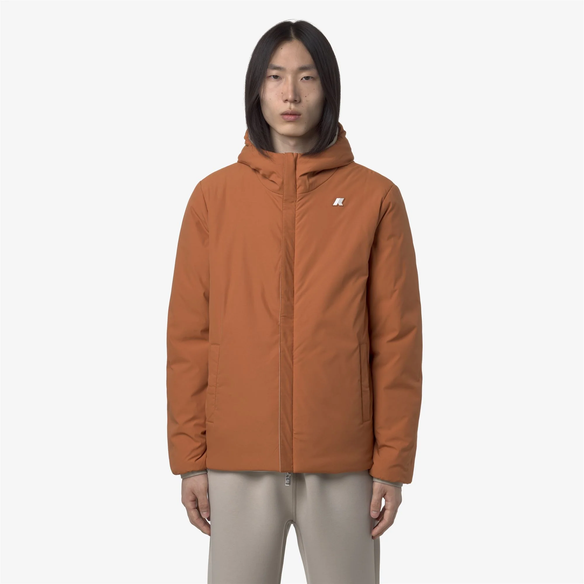 JACK ST WARM REVERSIBLE - Jackets - Short - Man - BEIGE CASHMERE-ORANGE ADOBE - Image 2