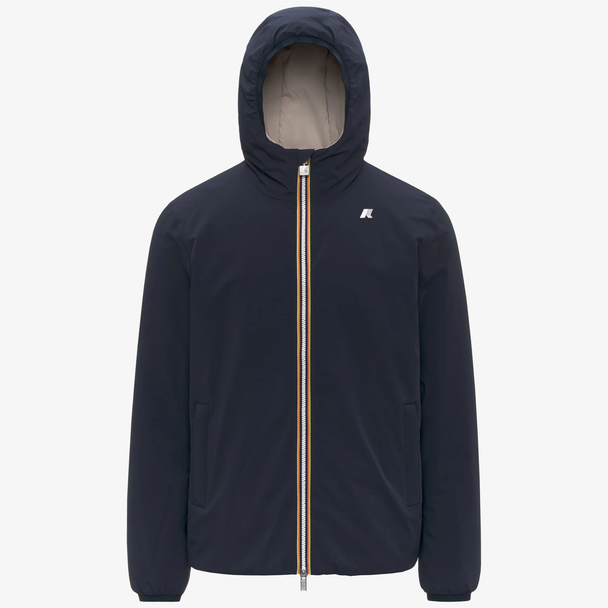 JACK ST WARM REVERSIBLE - Jackets - Short - Man - BLUE DEPTH-BEIGE CASHMERE