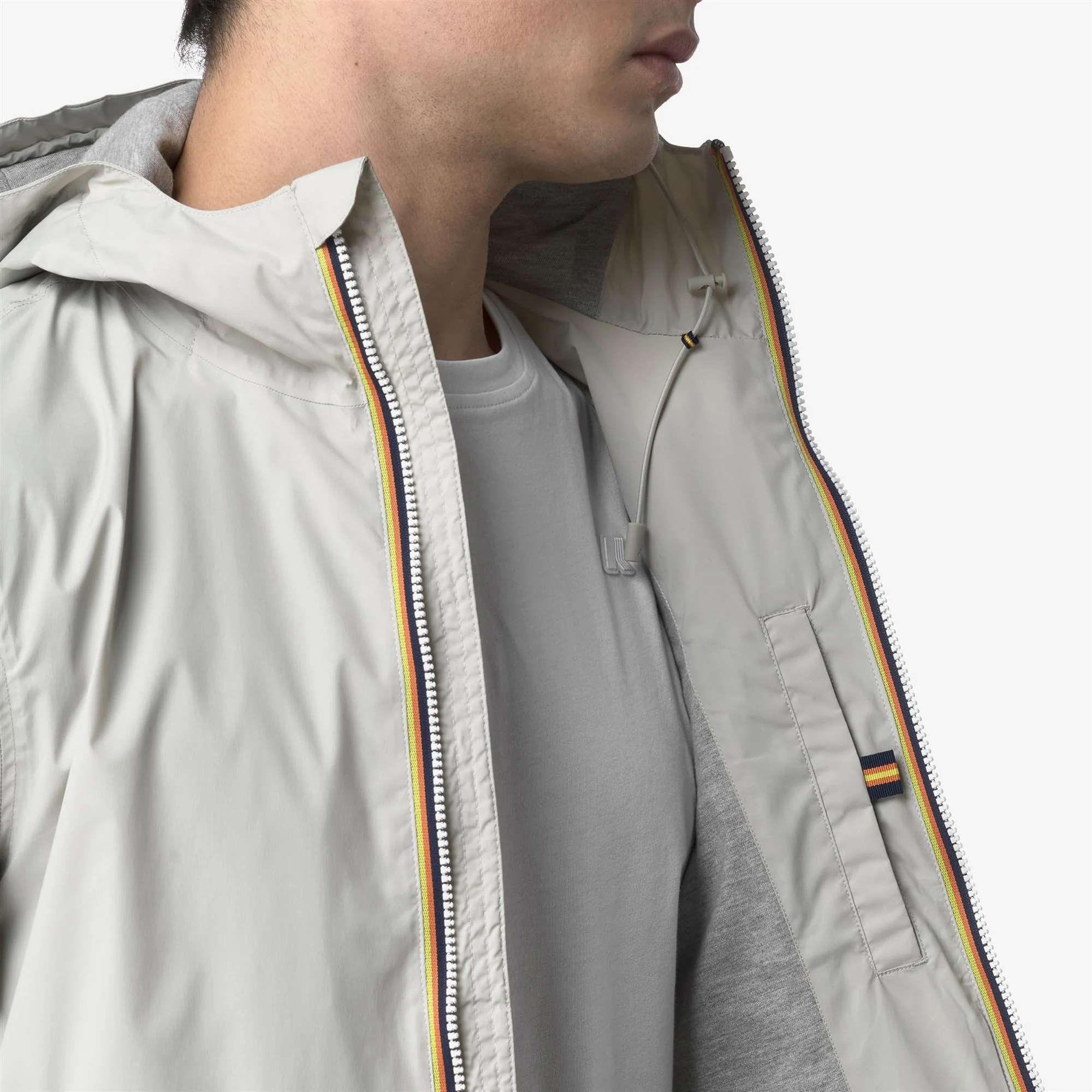 JACK STRETCH NYLON JERSEY - Jackets - Short - Man - BEIGE LT
