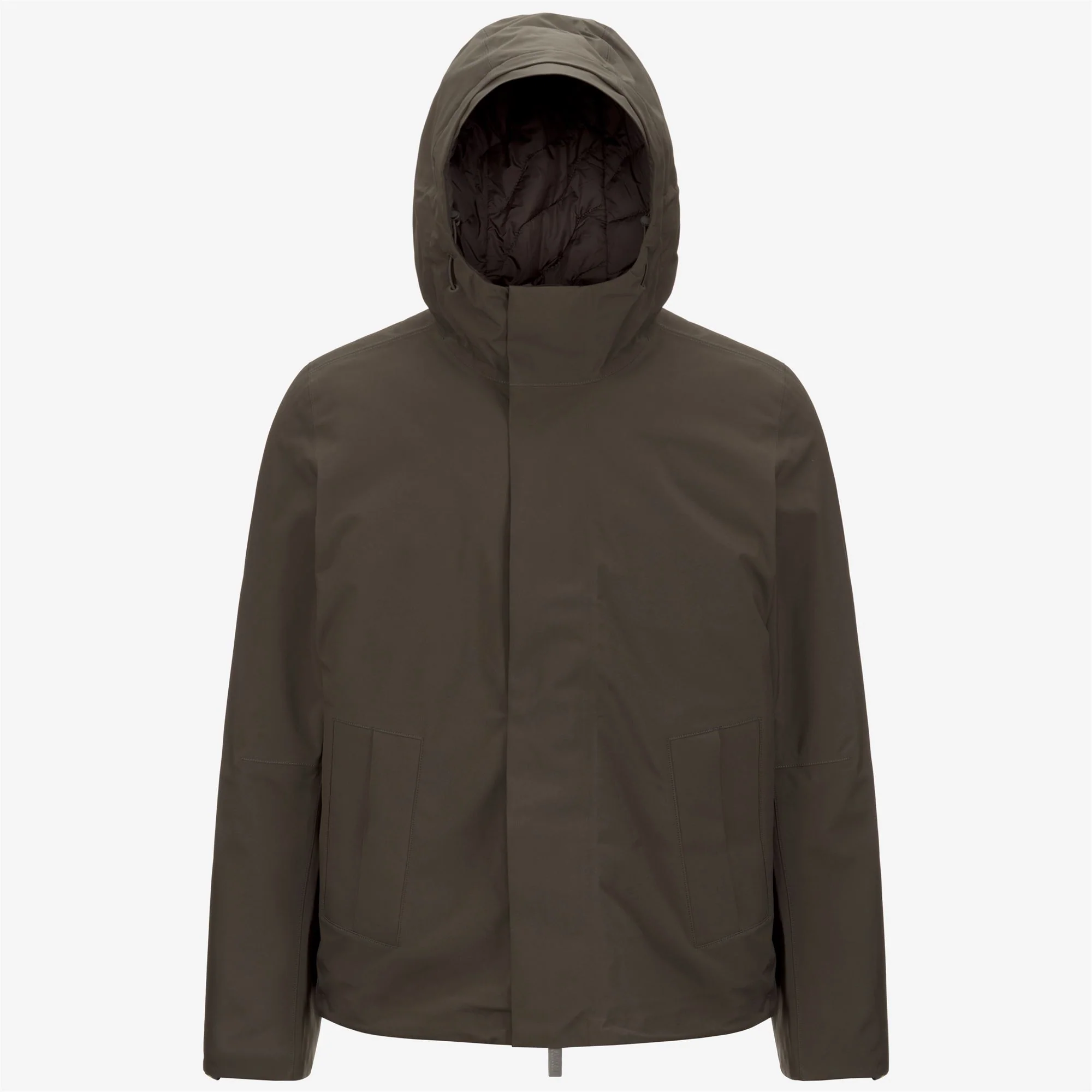 JACKEN BONDED PADDED - Jackets - Short - Man - BLACK OLIVE COMBO - Image 6