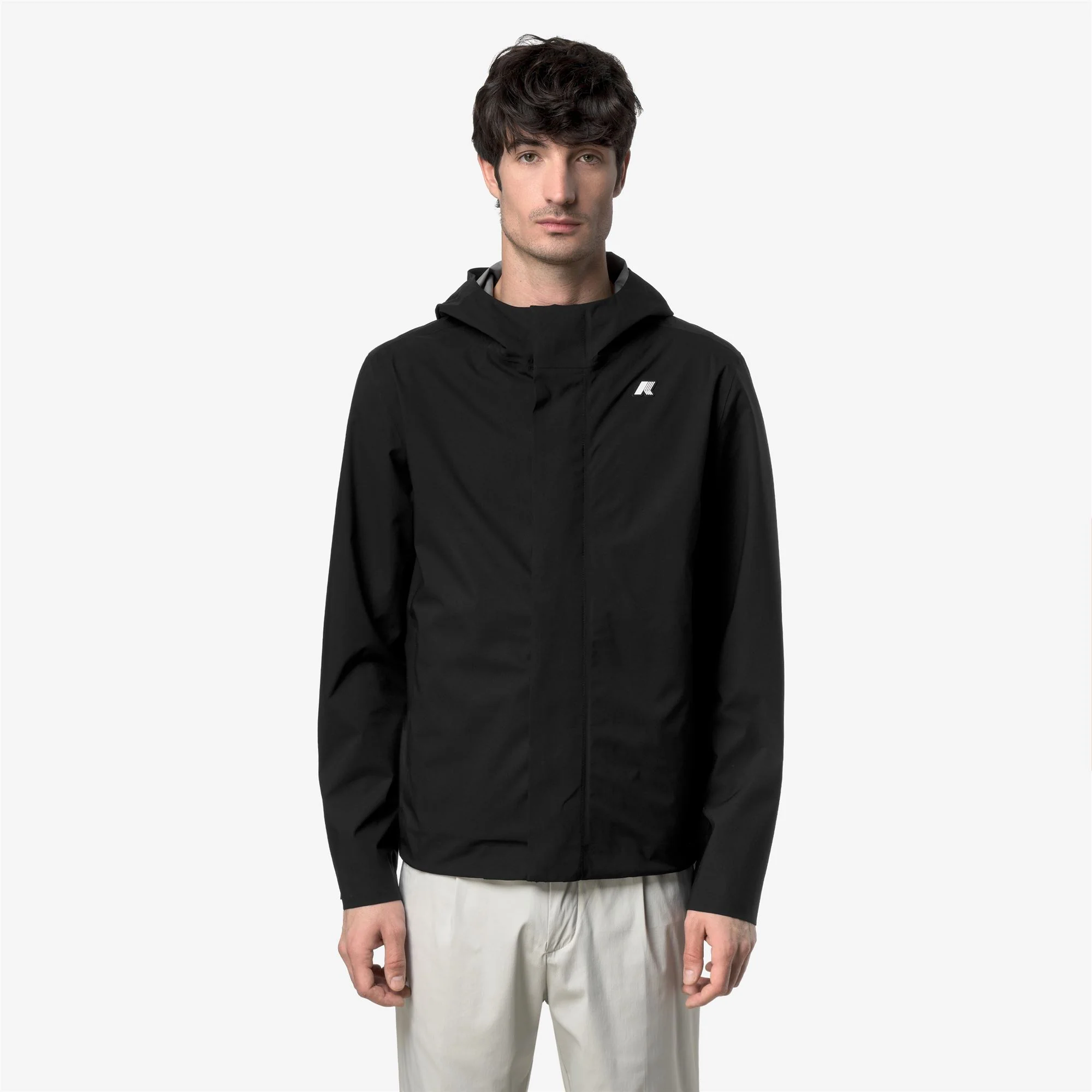 JACKO STRETCH 2L - Jackets - Short - Man - BLACK PURE