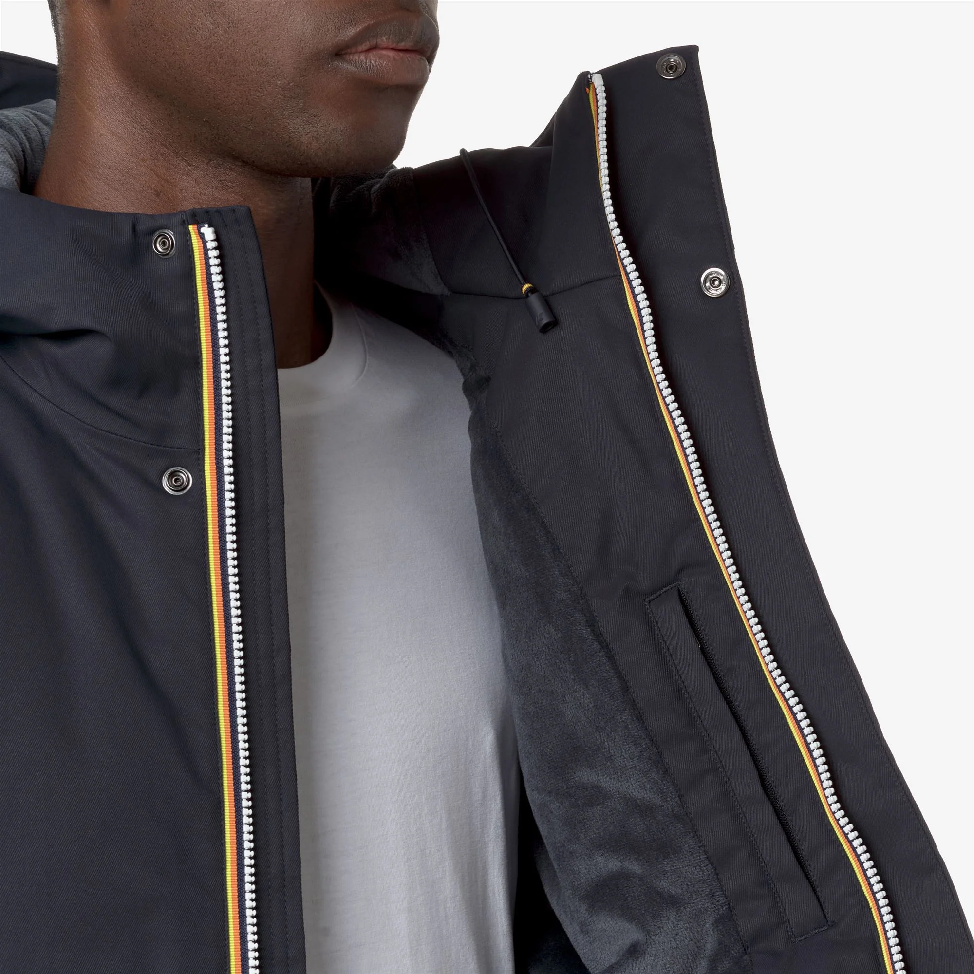 JACKO TWILL MARMOTTA - Jackets - Short - Man - BLUE D-BLUE A - Image 2