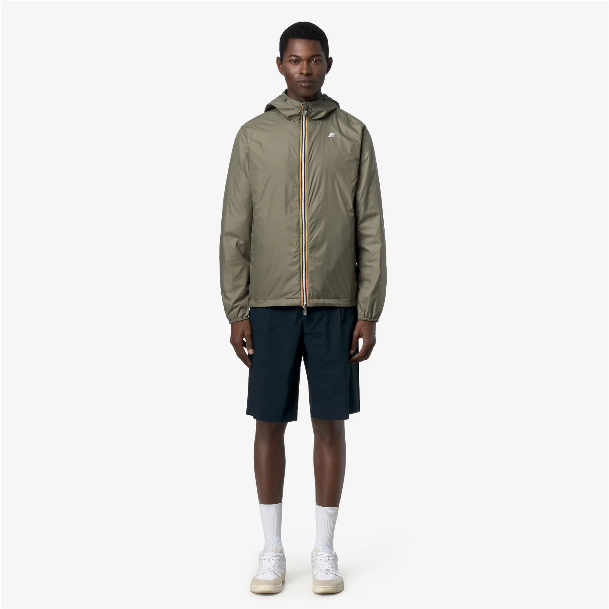 JAKE PLUS.2 REVERSIBLE - Jackets - Short - Man - BLUE DEPTH-GREEN LICHEN - Image 5