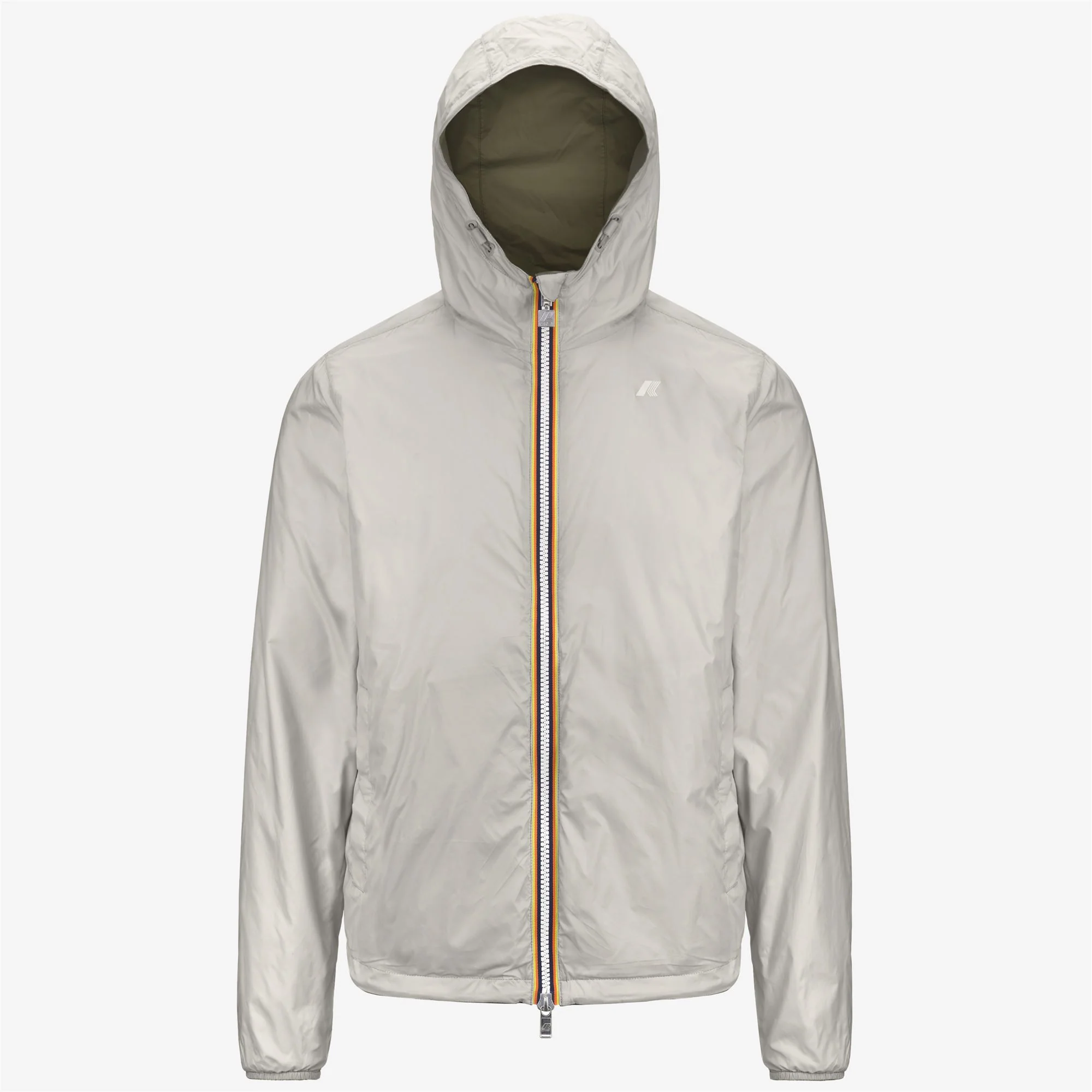 JAKE PLUS.2 REVERSIBLE - Jackets - Short - Man - GREEN LICHEN-BEIGE LT