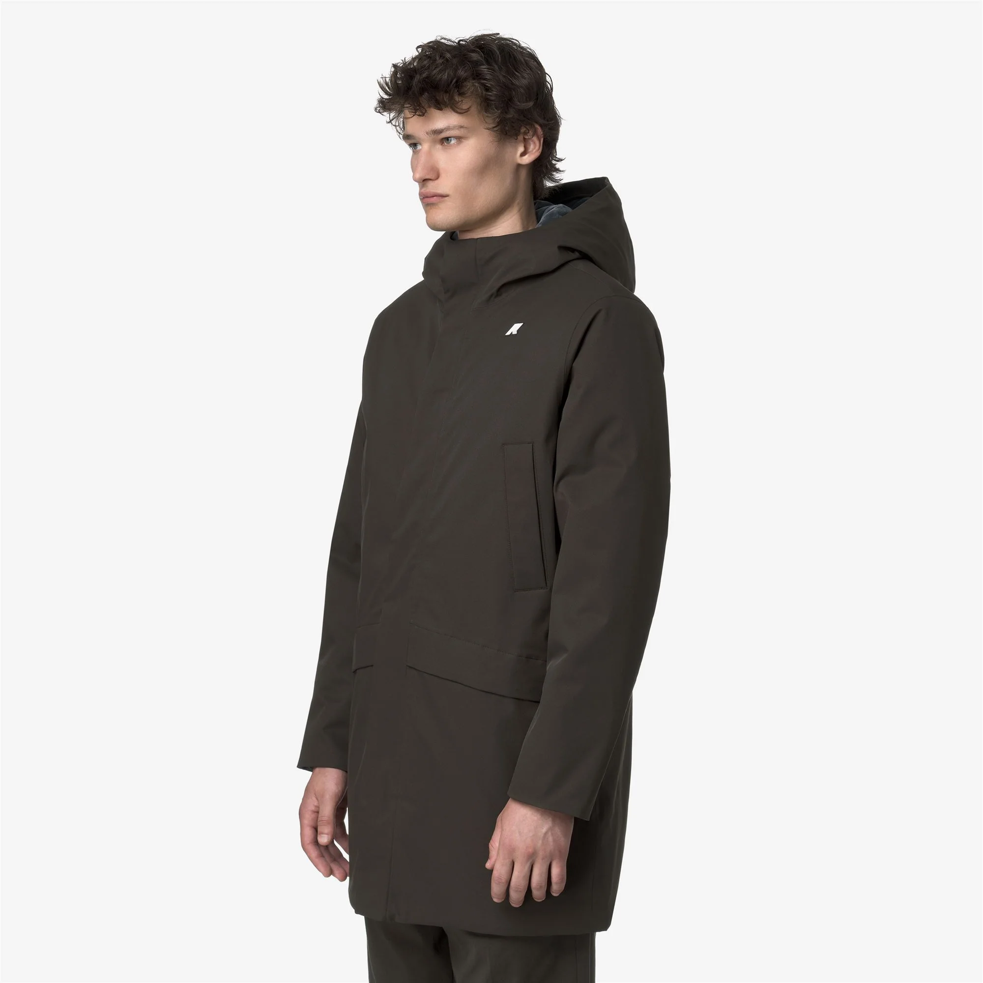 JARNO TWILL MARMOTTA - Jackets - Short - Man - BLACK OLIVE-BLUE AIRFORCE - Image 3