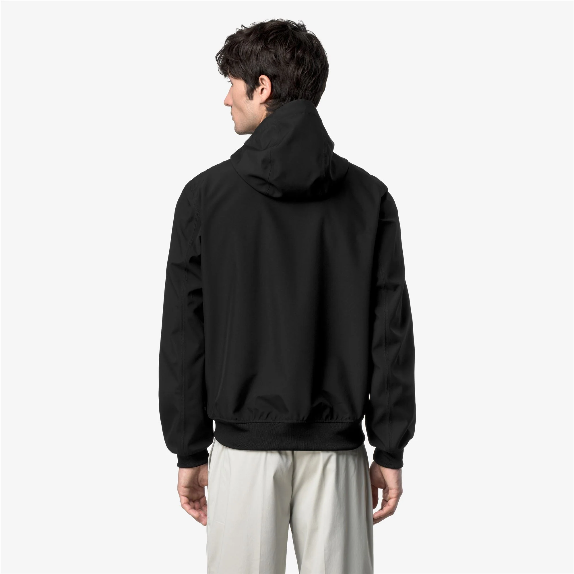 JOACHIM BONDED JERSEY - Jackets - Short - Man - BLACK PURE - Image 2