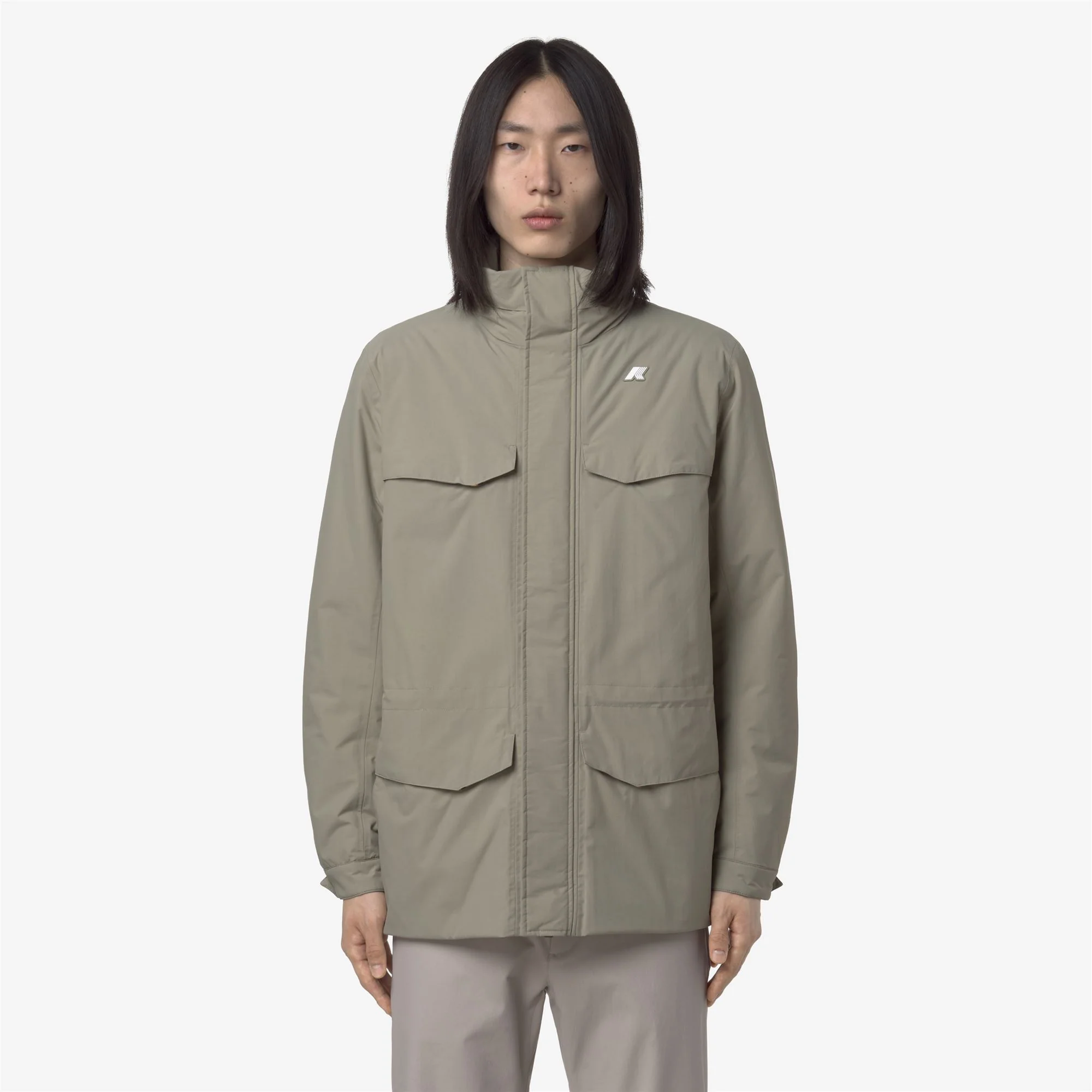 MANUEL WARM OTTOMAN - Jackets - Mid - Man - GREEN OAK