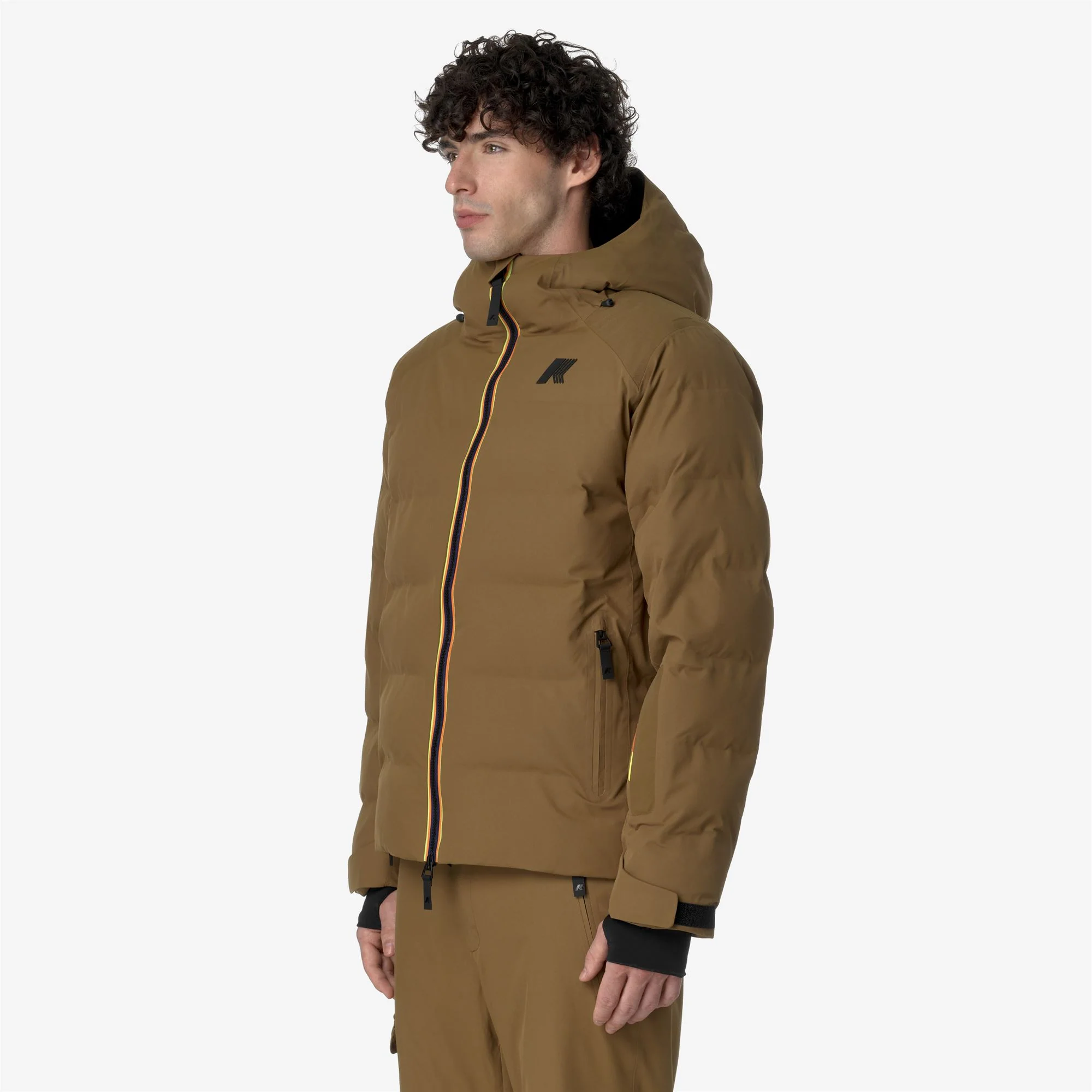 MERIBEL - Jackets - Mid - Man - BROWN CORDA