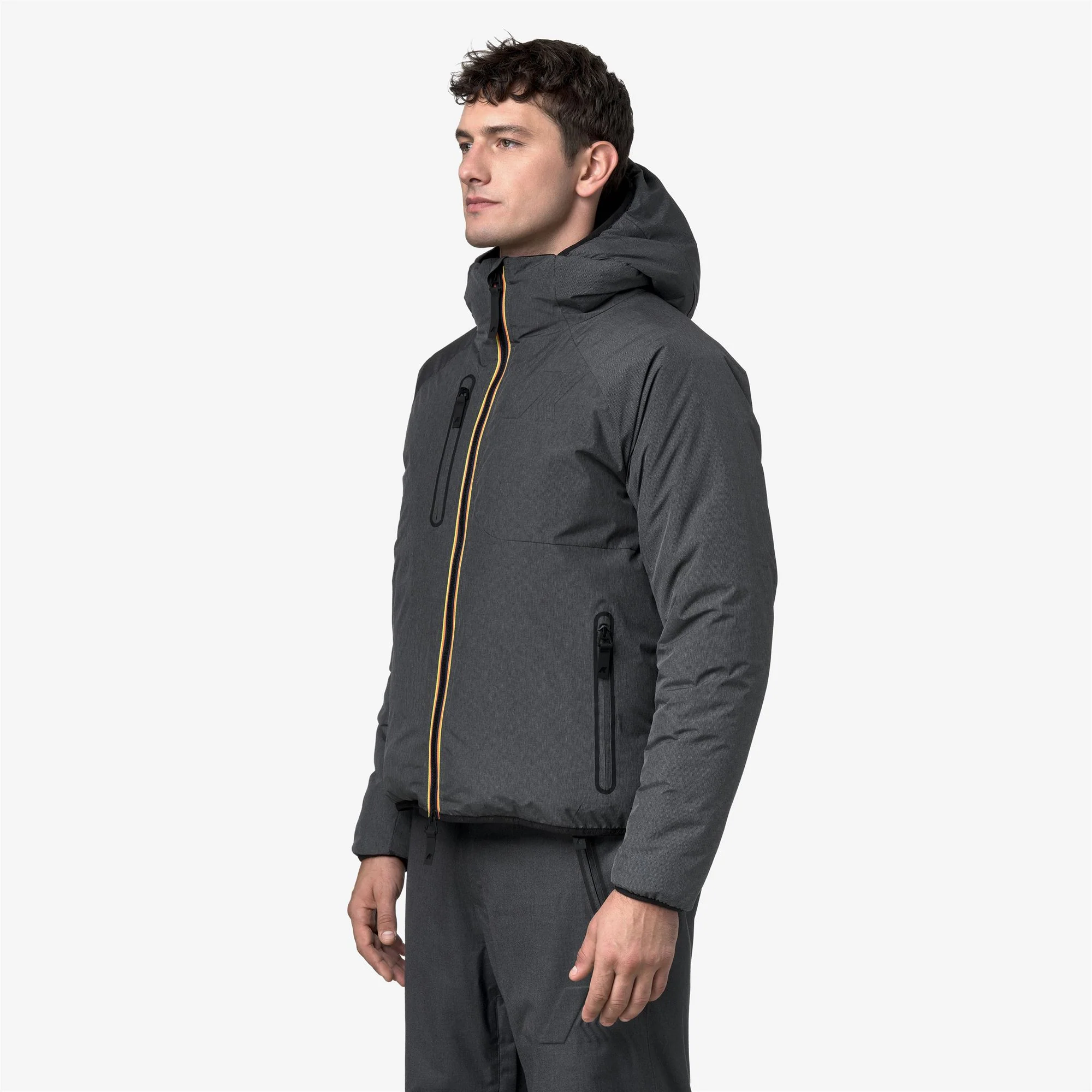 PARPAILLON - Jackets - Mid - Man - GREY DARK MICRO GRID - Image 3