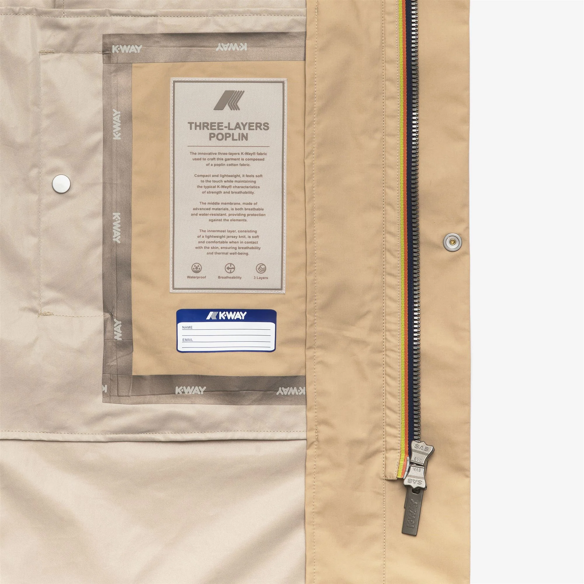 POIR 3L POPLIN - Jackets - 3/4 LENGTH - Man - BEIGE ROPE-BEIGE LT - Image 5