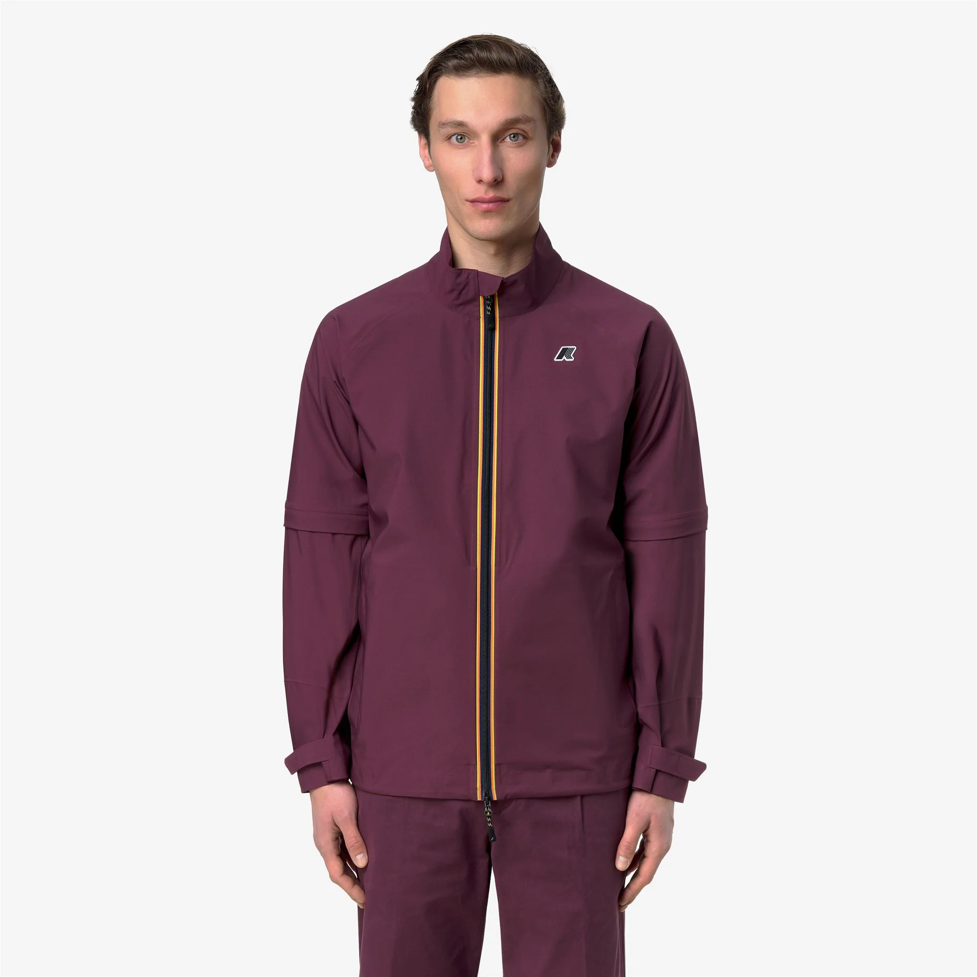 PUNCHER GOLF - Jackets - Long - Man - VIOLET MAUVE WINE