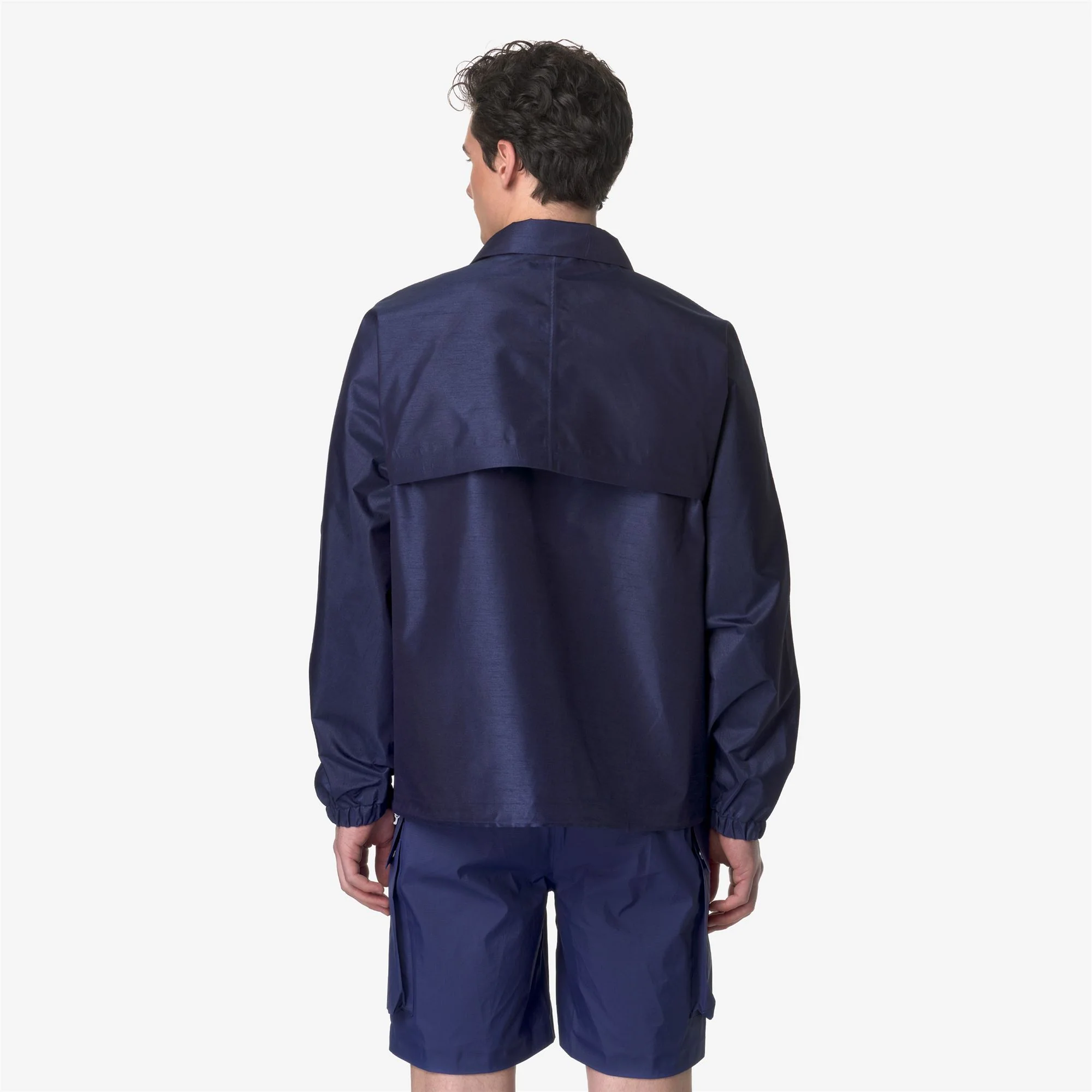 SHIREV SHANTUNG - LIKE 2L - Jackets - Short - Man - BLUE MD COBALT SHANTUNG