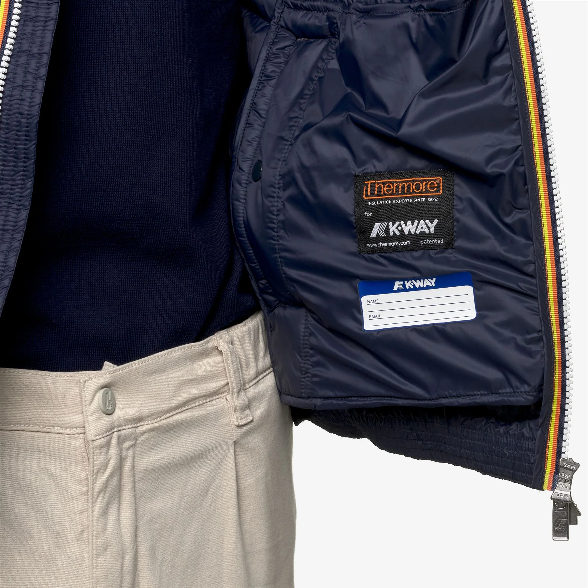VALEN QUILTED WARM - Jackets - Vest - Man - BLUE DEPTH - Image 2