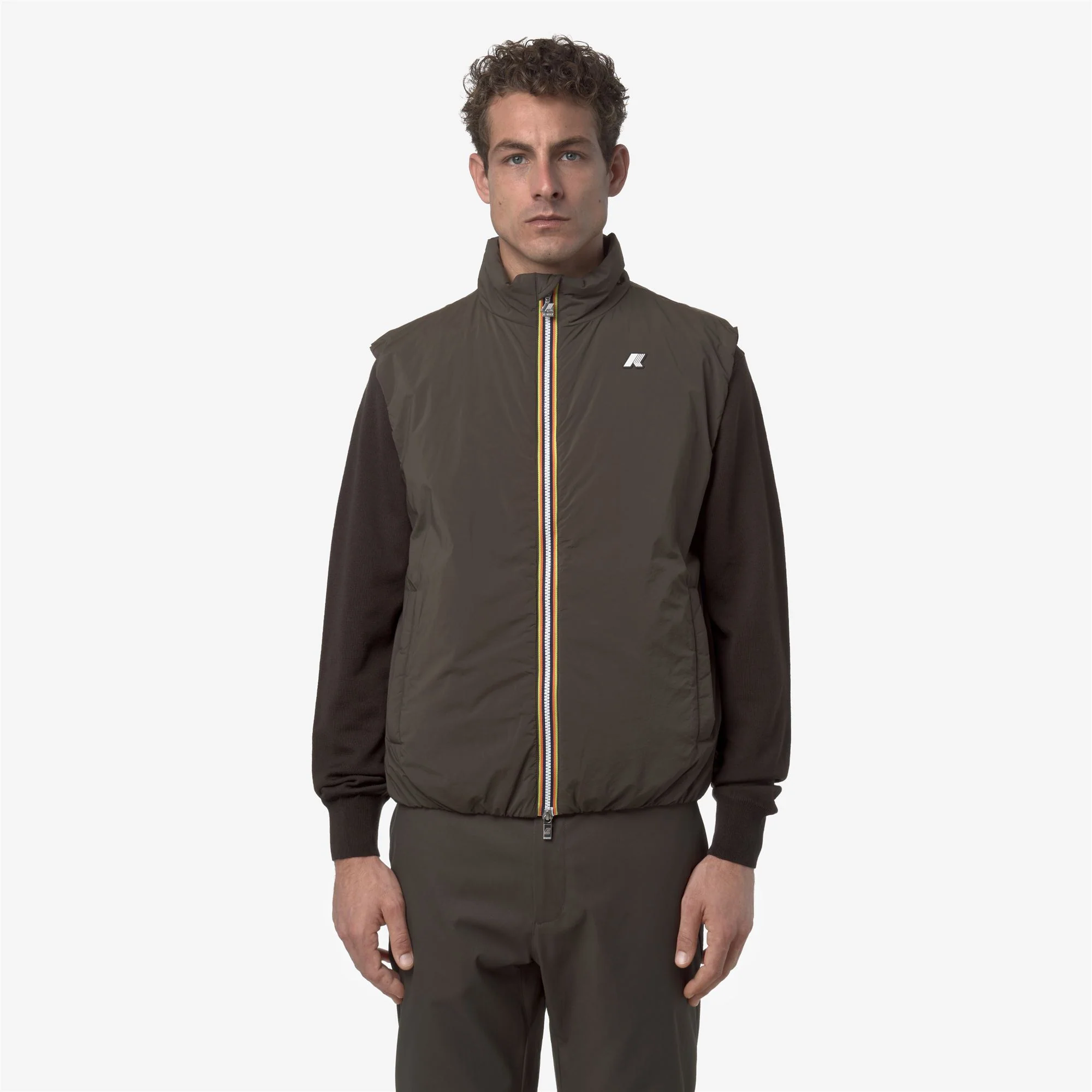 VALEN PLAIN WARM - Jackets - Vest - Man - BLACK OLIVE - Image 2
