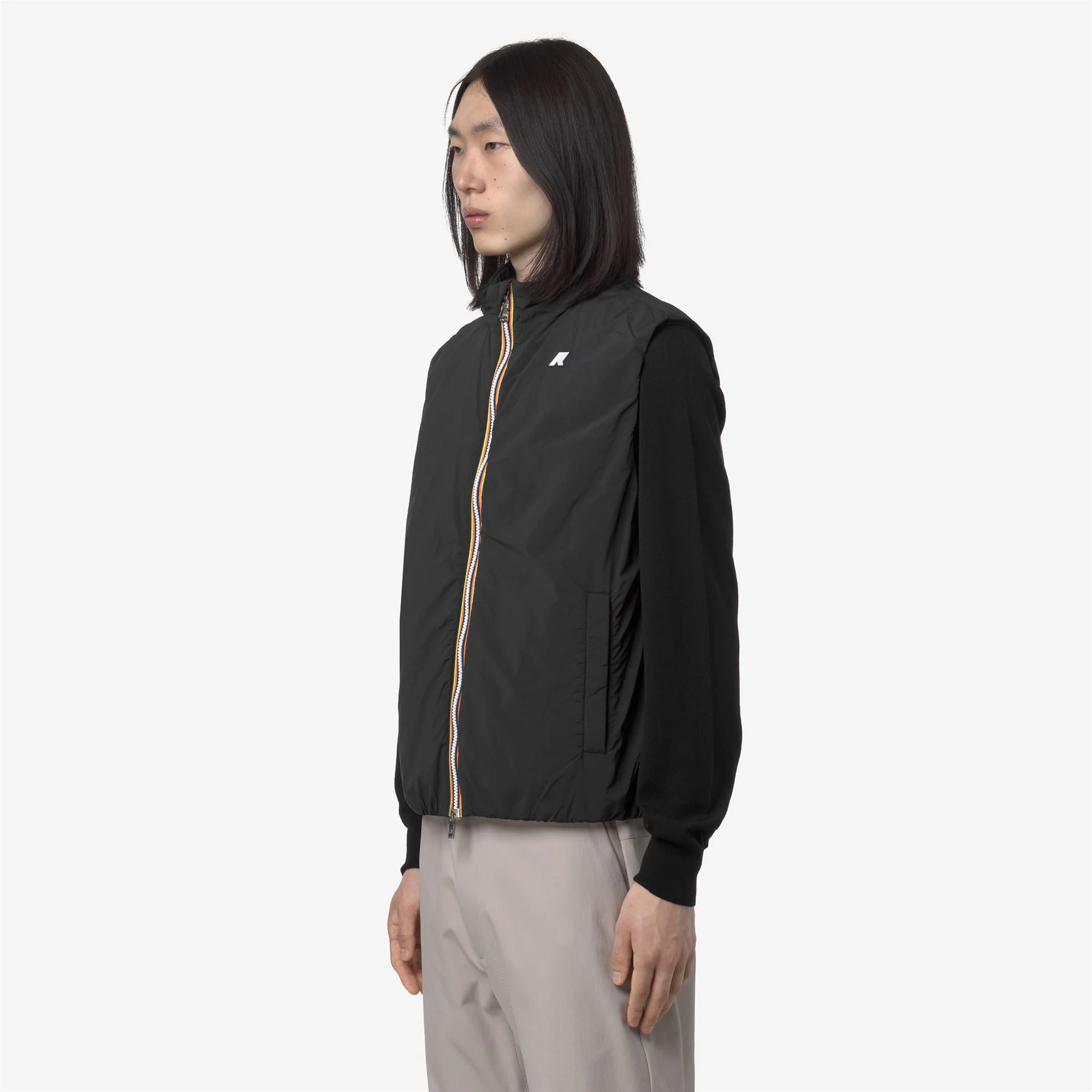 VALEN PLAIN WARM - Jackets - Vest - Man - BLACK PURE - Image 3