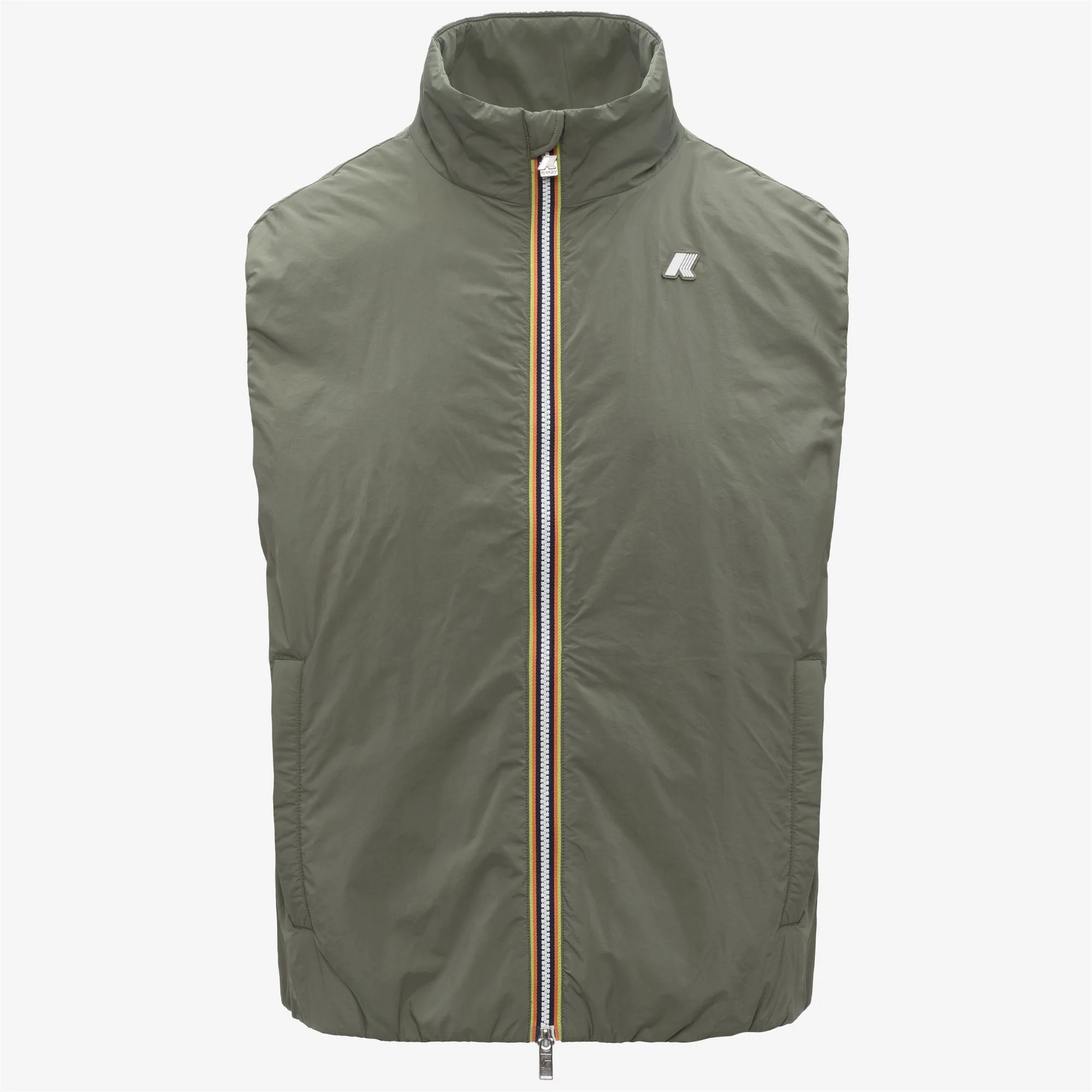 VALEN PLAIN WARM - Jackets - Vest - Man - GREEN LICHEN - Image 5