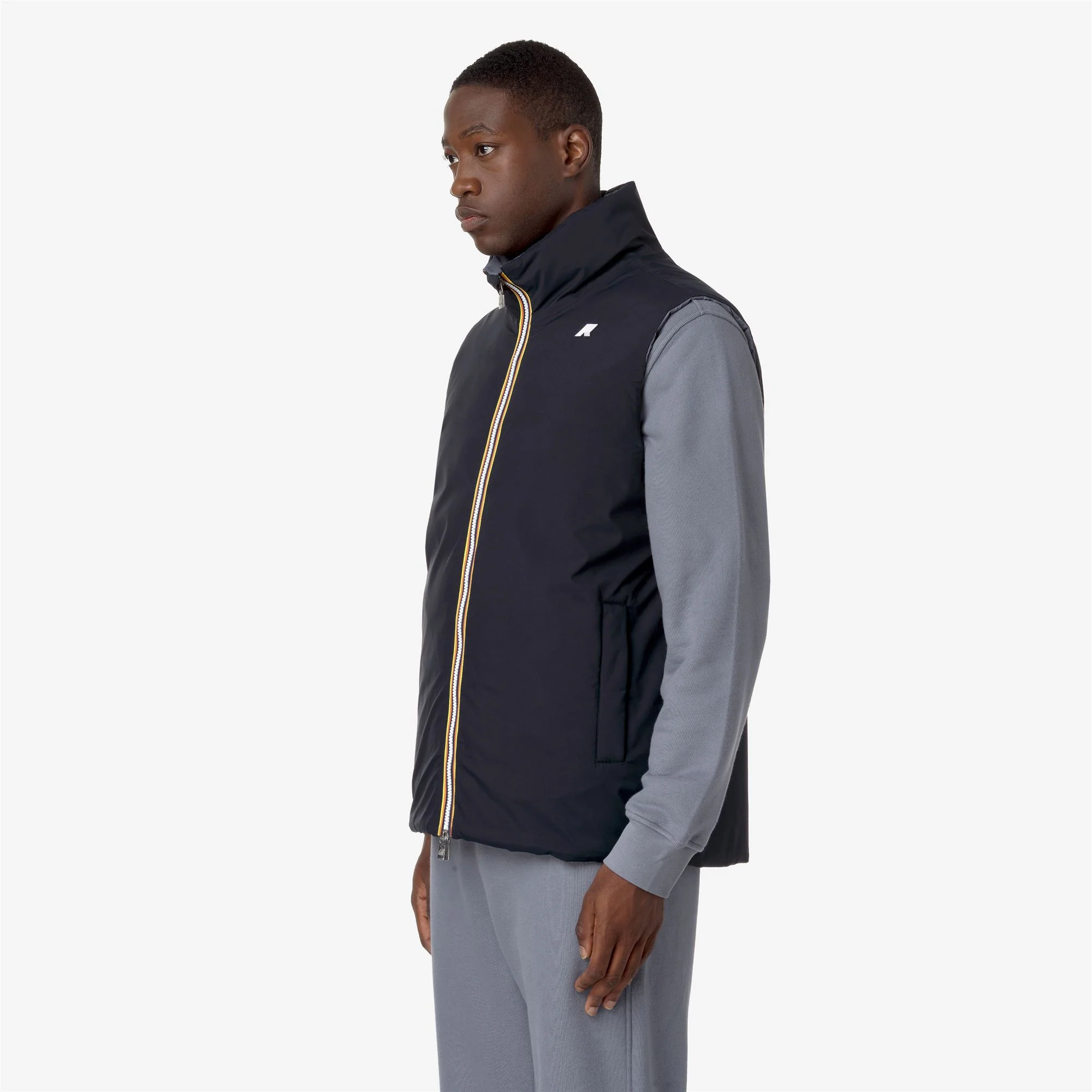 VALEN ST THERMO REVERSIBLE - Jackets - Short - Man - BLUE D-GREY BLUE A