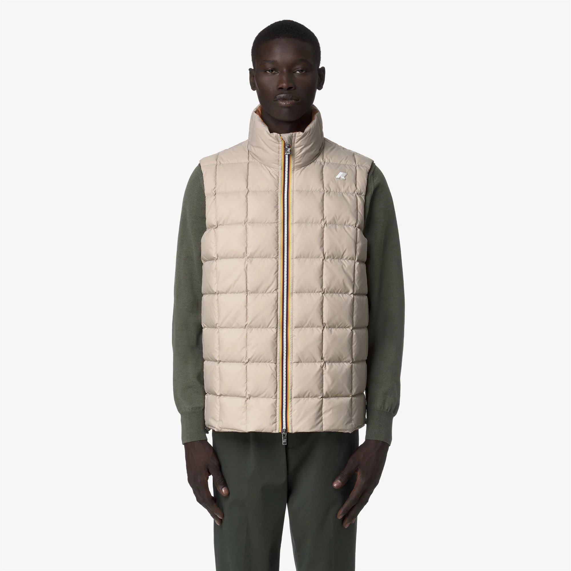 VALEN ST THERMO REVERSIBLE - Jackets - Short - Man - ORANGE ADOBE-BEIGE CASHMERE - Image 2