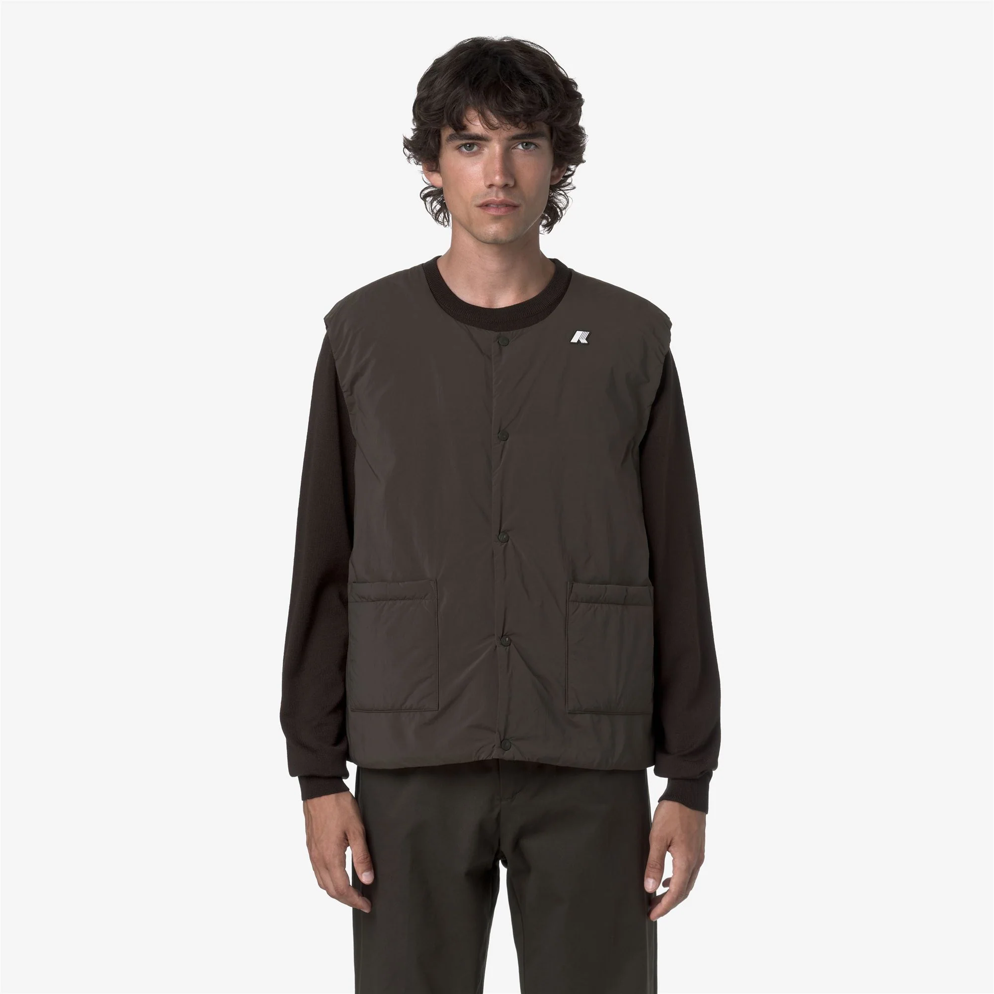 VALTY PLAIN WARM - Jackets - Vest - Man - BLACK OLIVE - Image 4