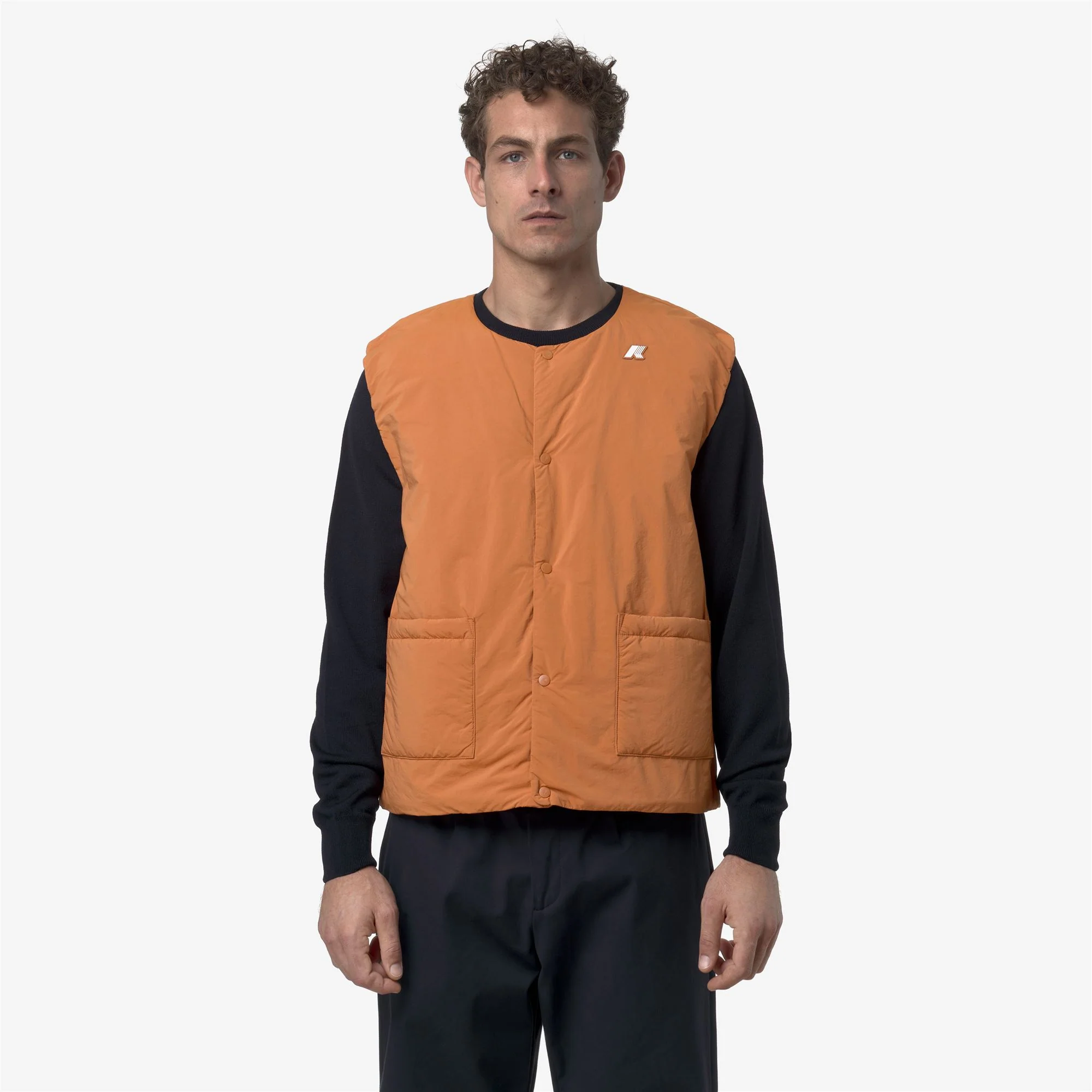 VALTY PLAIN WARM - Jackets - Vest - Man - ORANGE ADOBE - Image 4