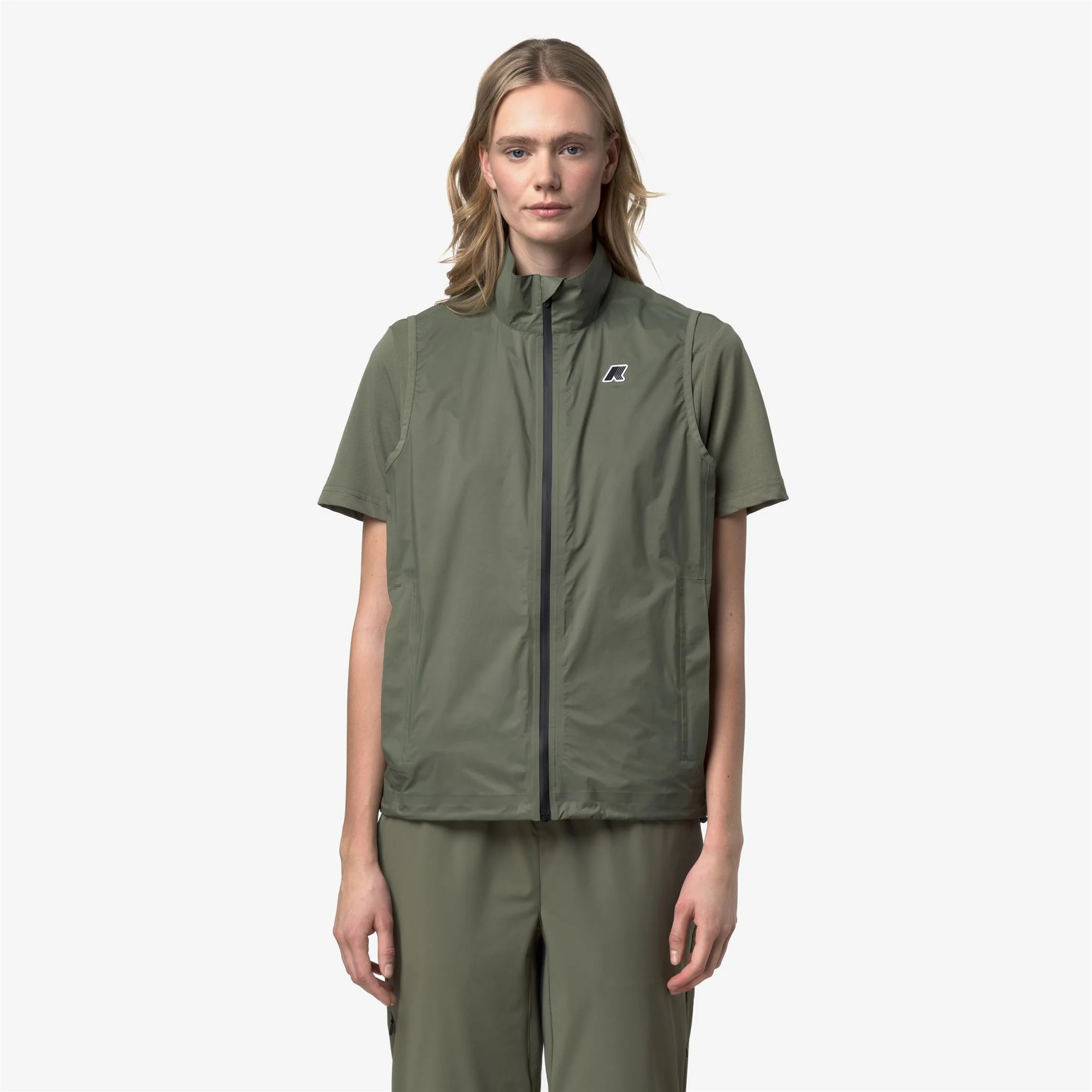 CROIXER TRAVEL - Jackets - Vest - Unisex - GREEN LICHEN - Image 3