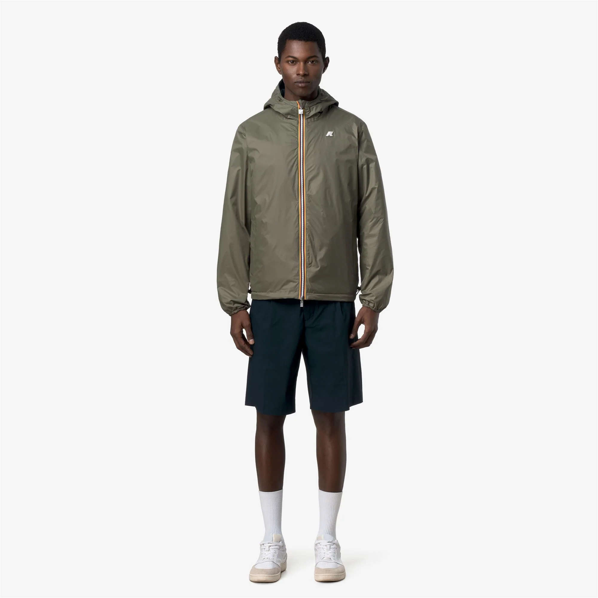 JAKE COTTON REVERSIBLE - Jackets - Short - Unisex - BLUE DEPTH-GREEN LICHEN - Image 5