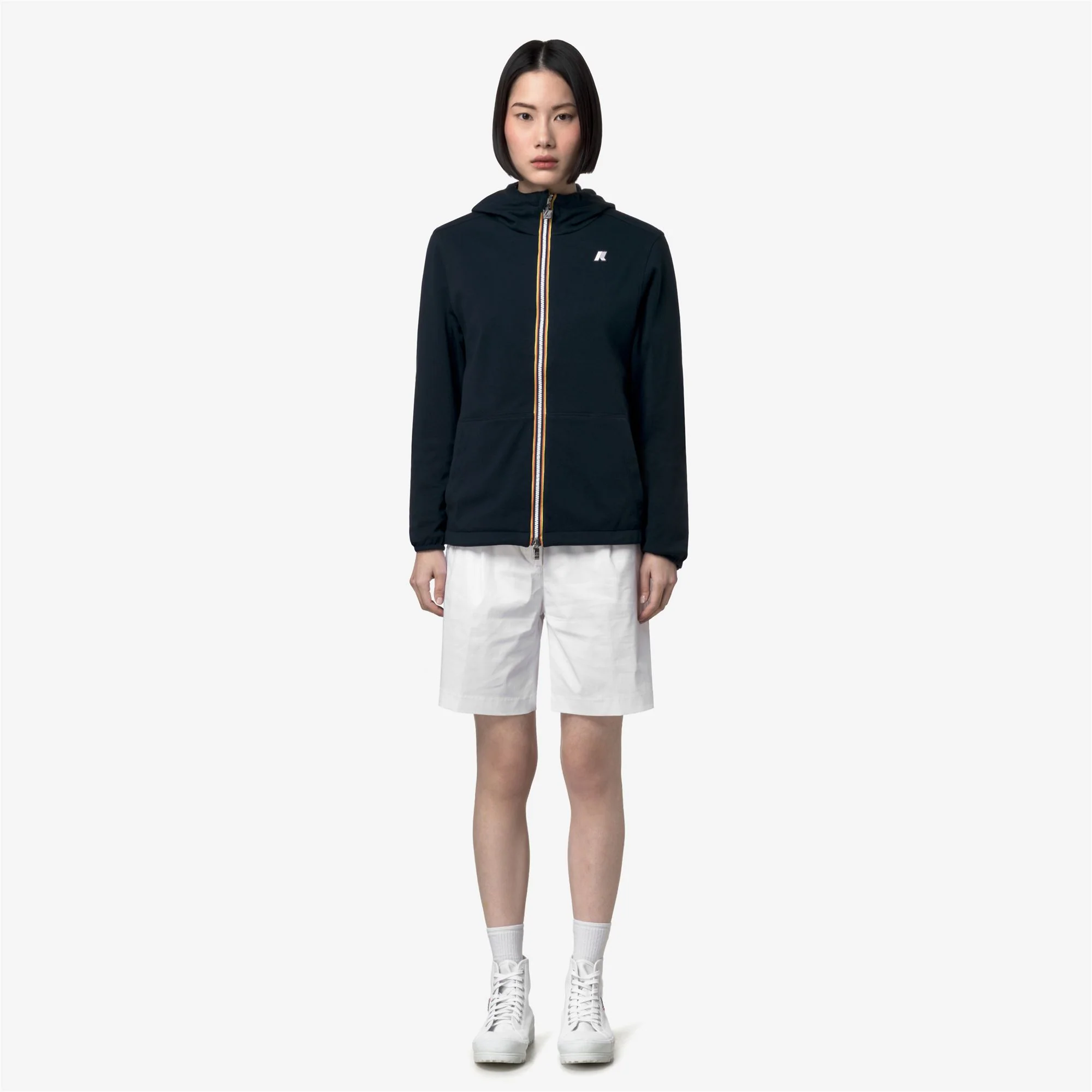 JAKE REVERSIBLE INTERLOCK - Jackets - Short - Unisex - BLUE DEPTH-BLUE DREAM