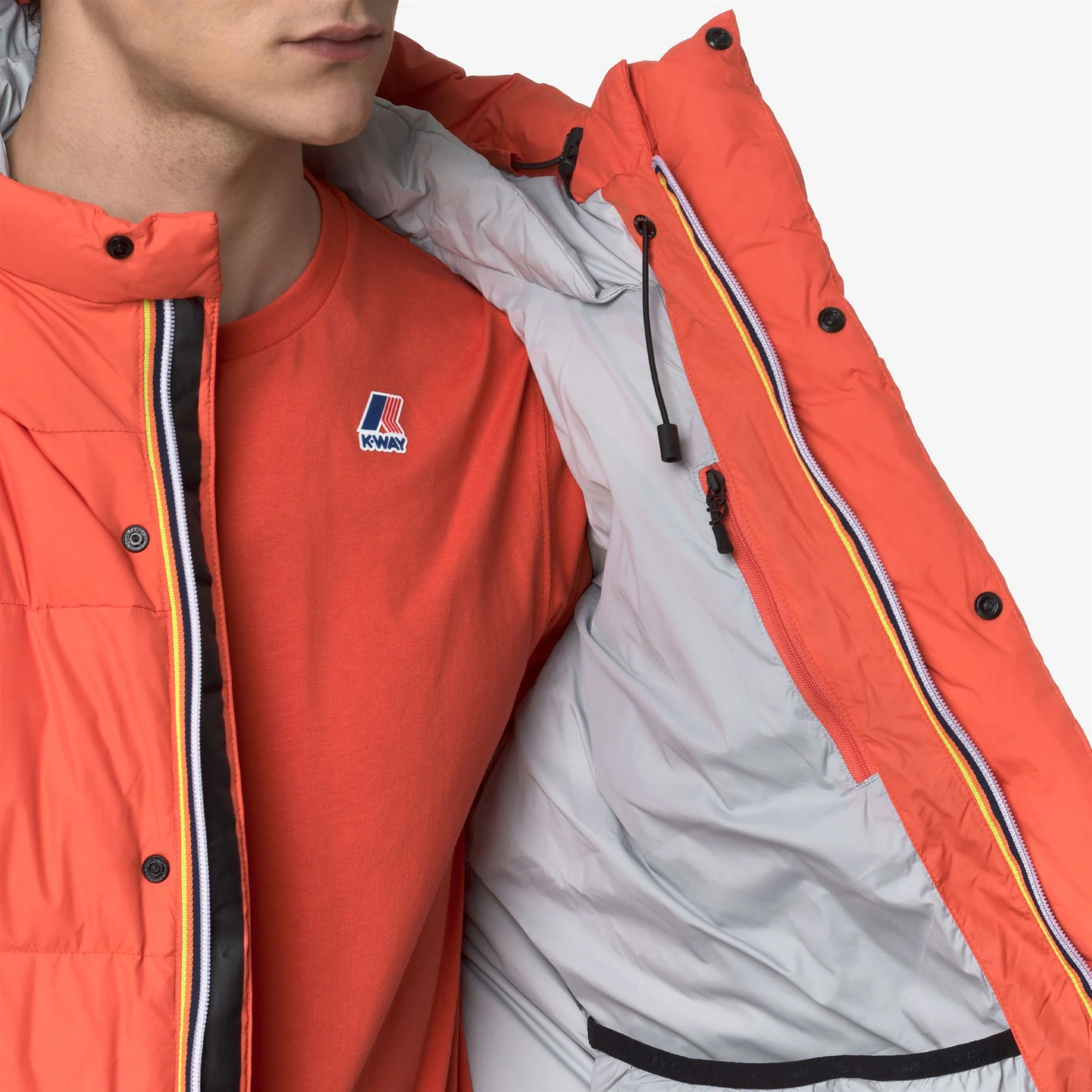 LE VRAI 4.0 AURELE HEAVY WARM - Jackets - Mid - Unisex - ORANGE FIESTA - Image 5