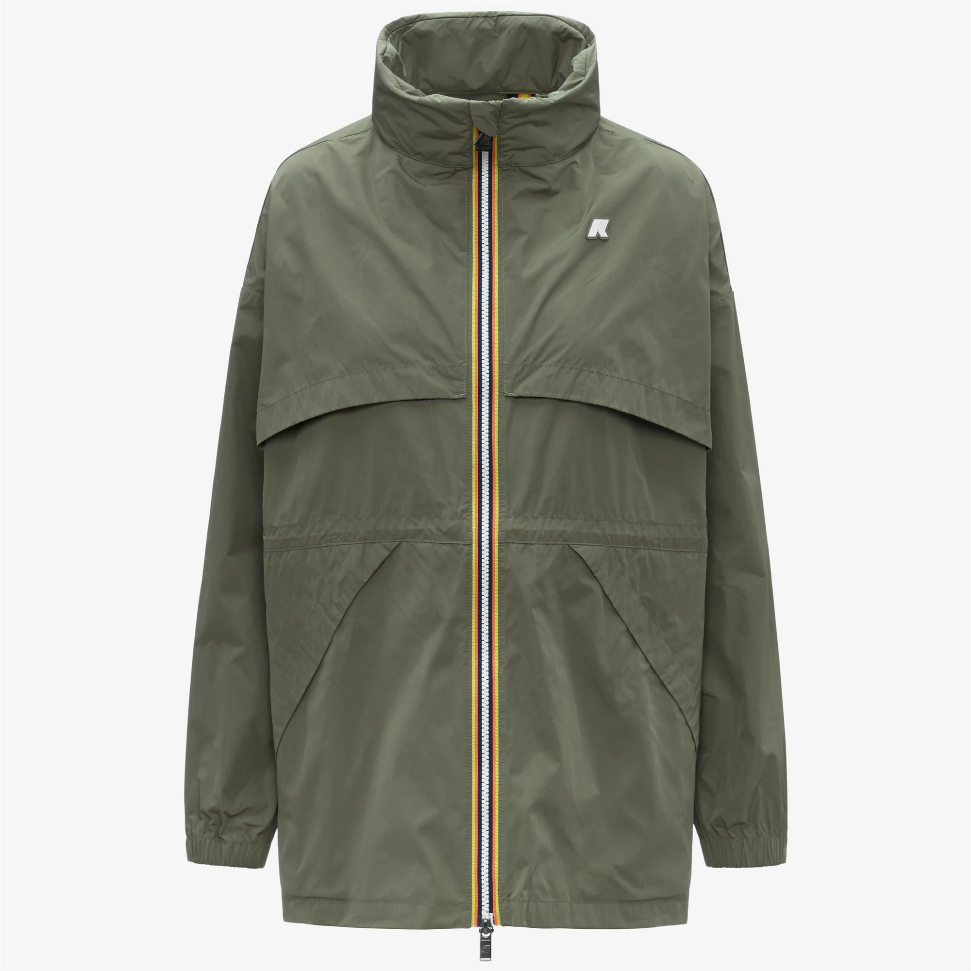 AUBELINE MEMORY TOUCH - Jackets - Mid - Woman - GREEN LICHEN - Image 5