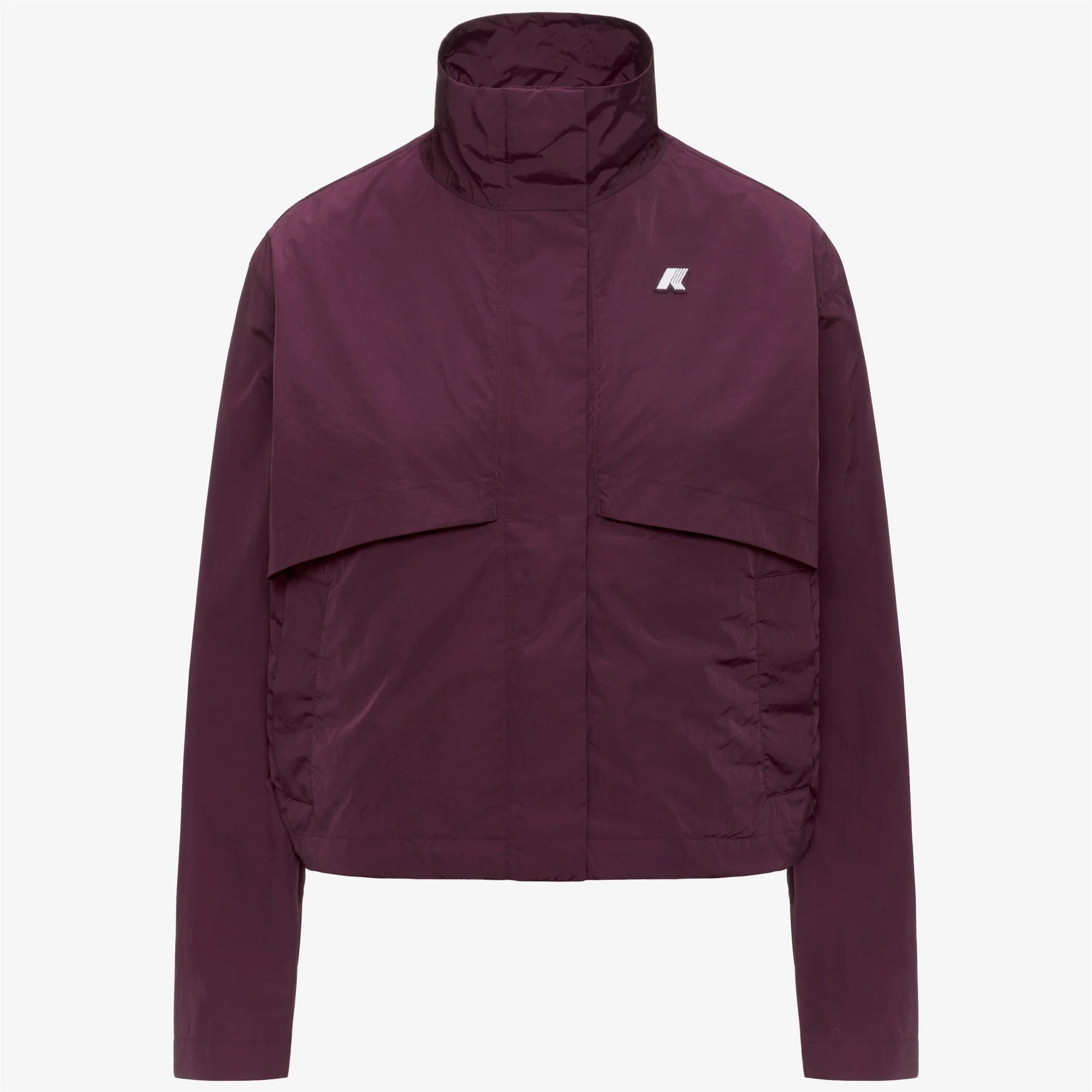 AUBETTE SATIN GLASS - Jackets - Short - Woman - VIOLET MAUVE WINE