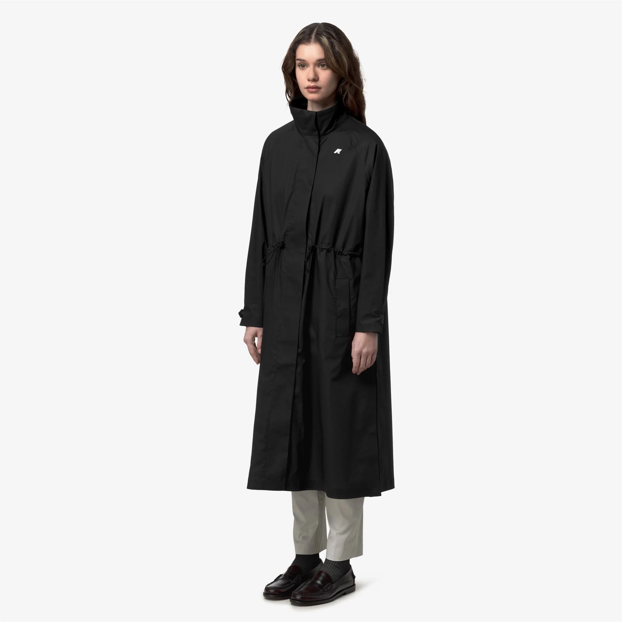 BARBREIN COTTON 3LAYERS AF - Jackets - Long - Woman - BLACK PURE