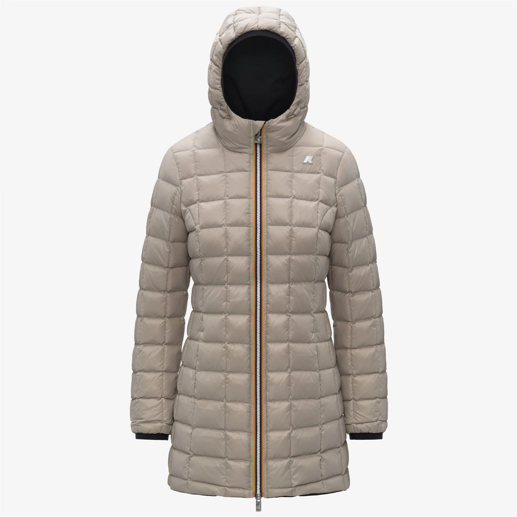 DENISE ST THERMO REVERSIBLE - Jackets - 3/4 LENGTH - Woman - BLACK PURE-BEIGE CASHMERE