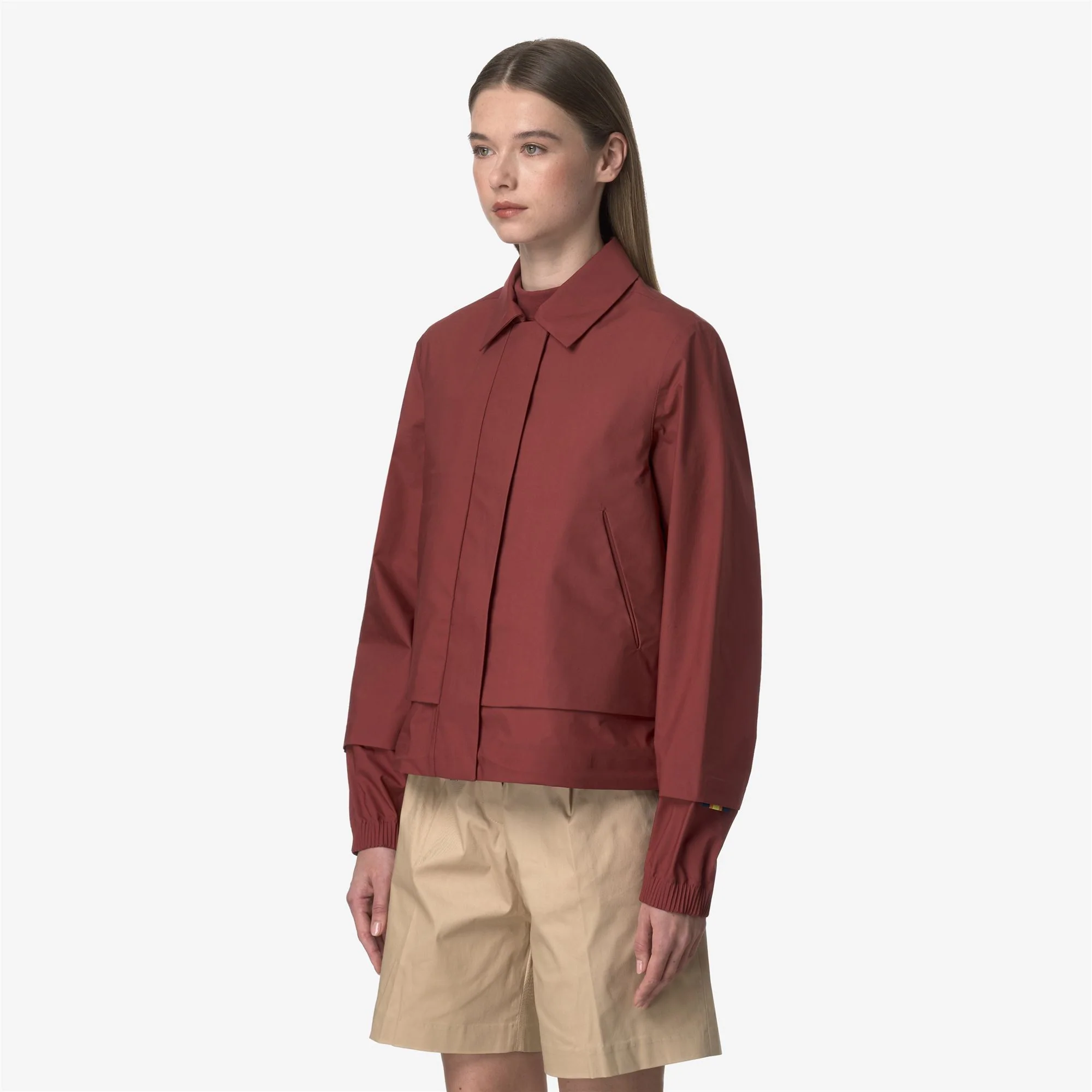 ISARTY 3L POPLIN - Jackets - Short - Woman - RED BROWNISH-BEIGE LT - Image 4