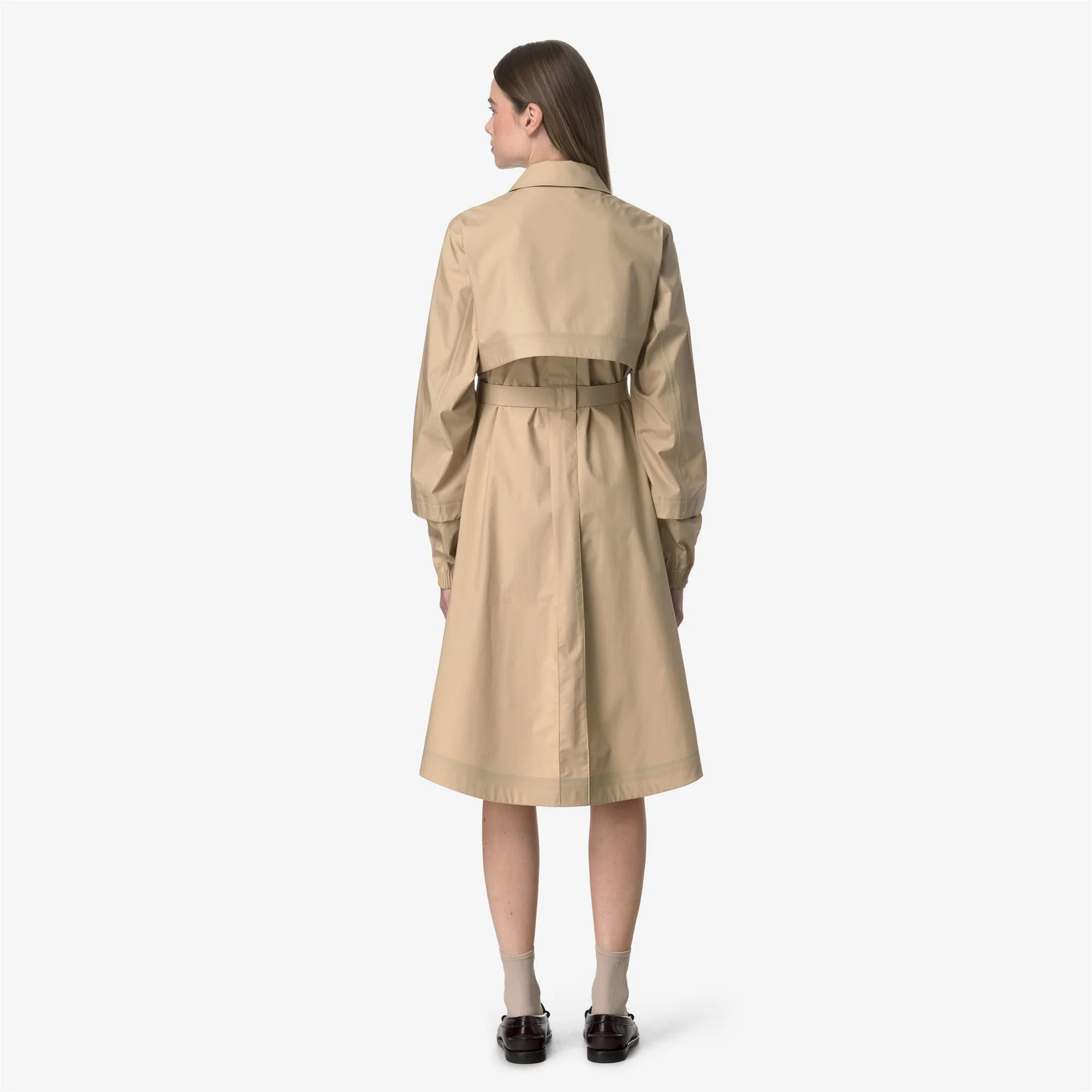 JESY 3L POPLIN - Jackets - Long - Woman - BEIGE ROPE-BEIGE LT